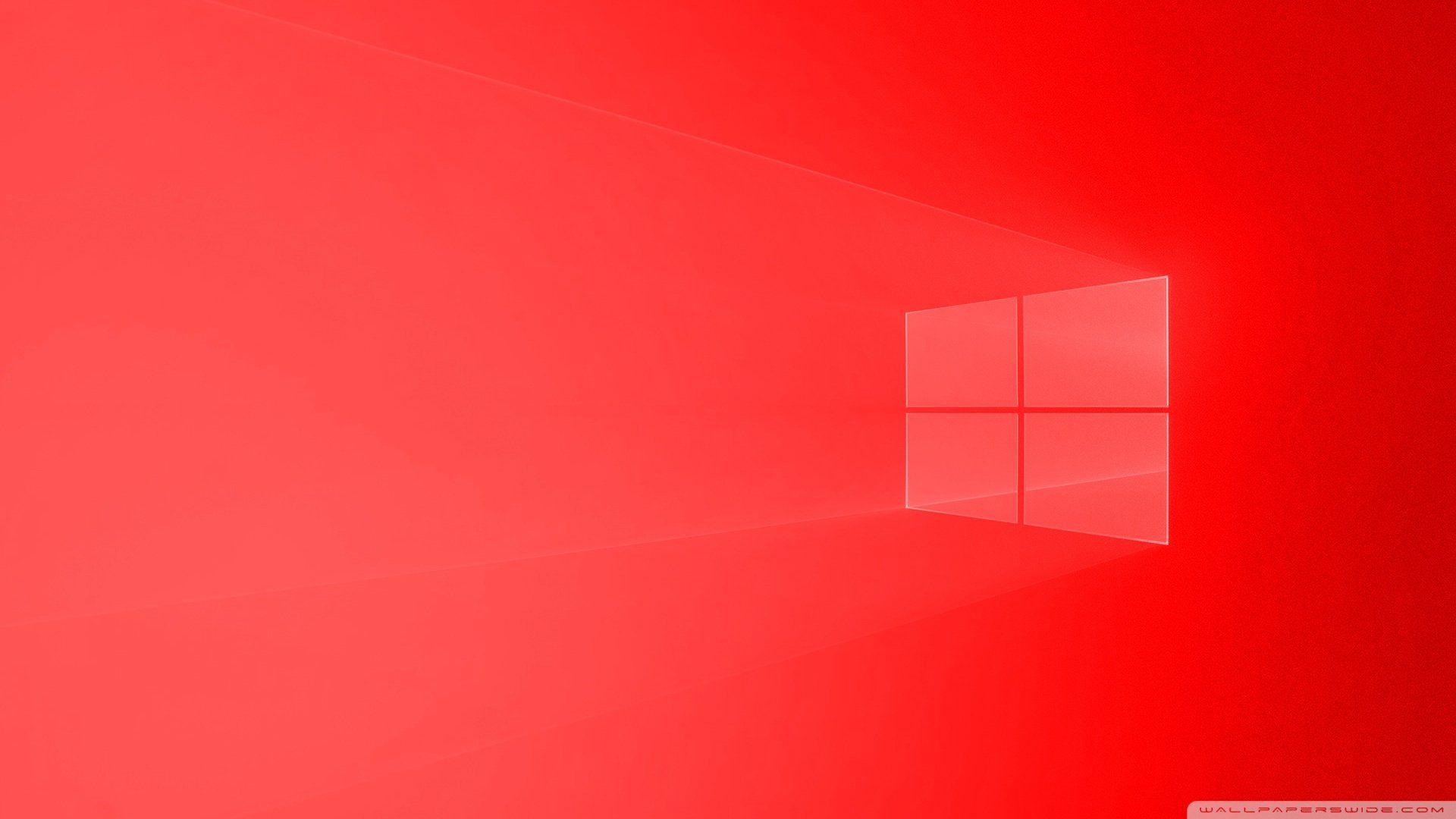 red windows 11 wallpaper