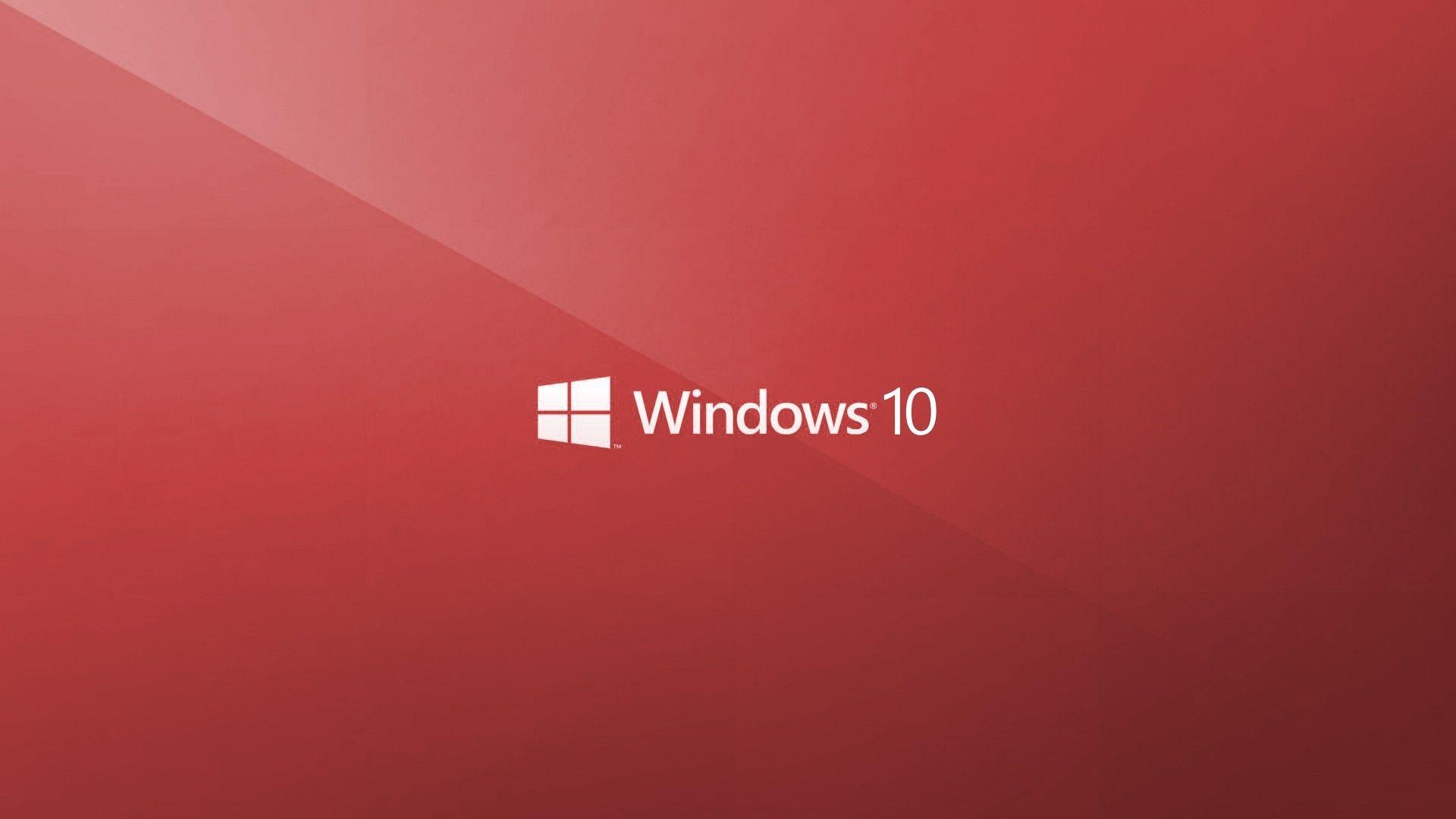 Red Windows 10 Wallpapers Top Free Red Windows 10 Backgrounds WallpaperAccess