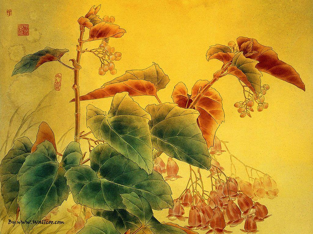 1024x768 Chinese Artwork. Chinese Paintings : Chinese Gongbi Paintings