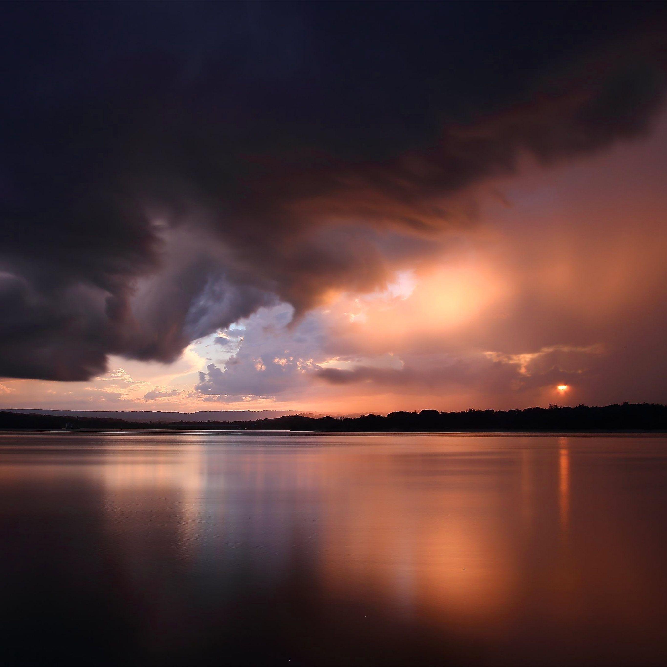 2732x2732 Androidpapers.co. Android wallpaper. nature sky lake cloud