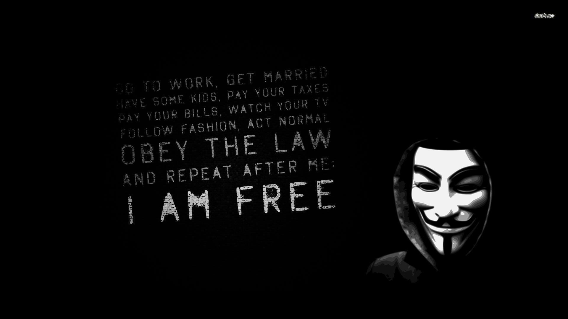 Anonymous Quotes Wallpapers - Top Free Anonymous Quotes Backgrounds -  WallpaperAccess