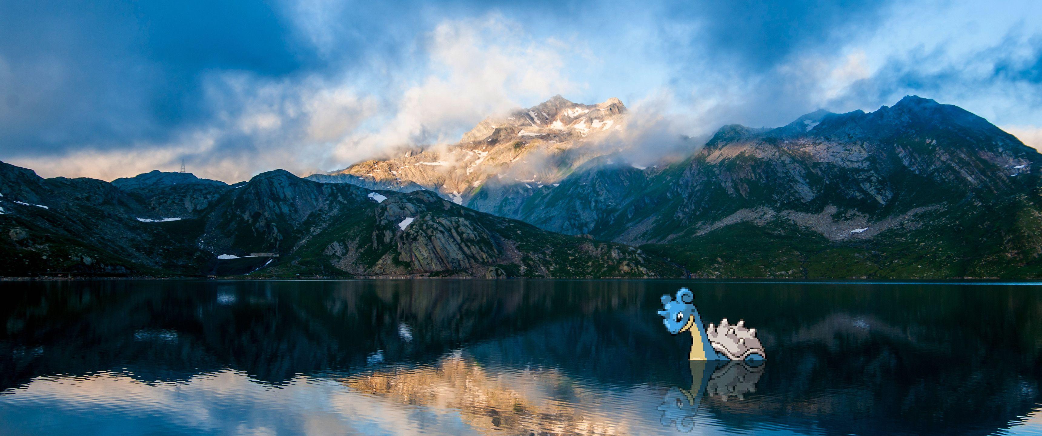 3440x1440 Beautiful Pixel Art Wallpaper