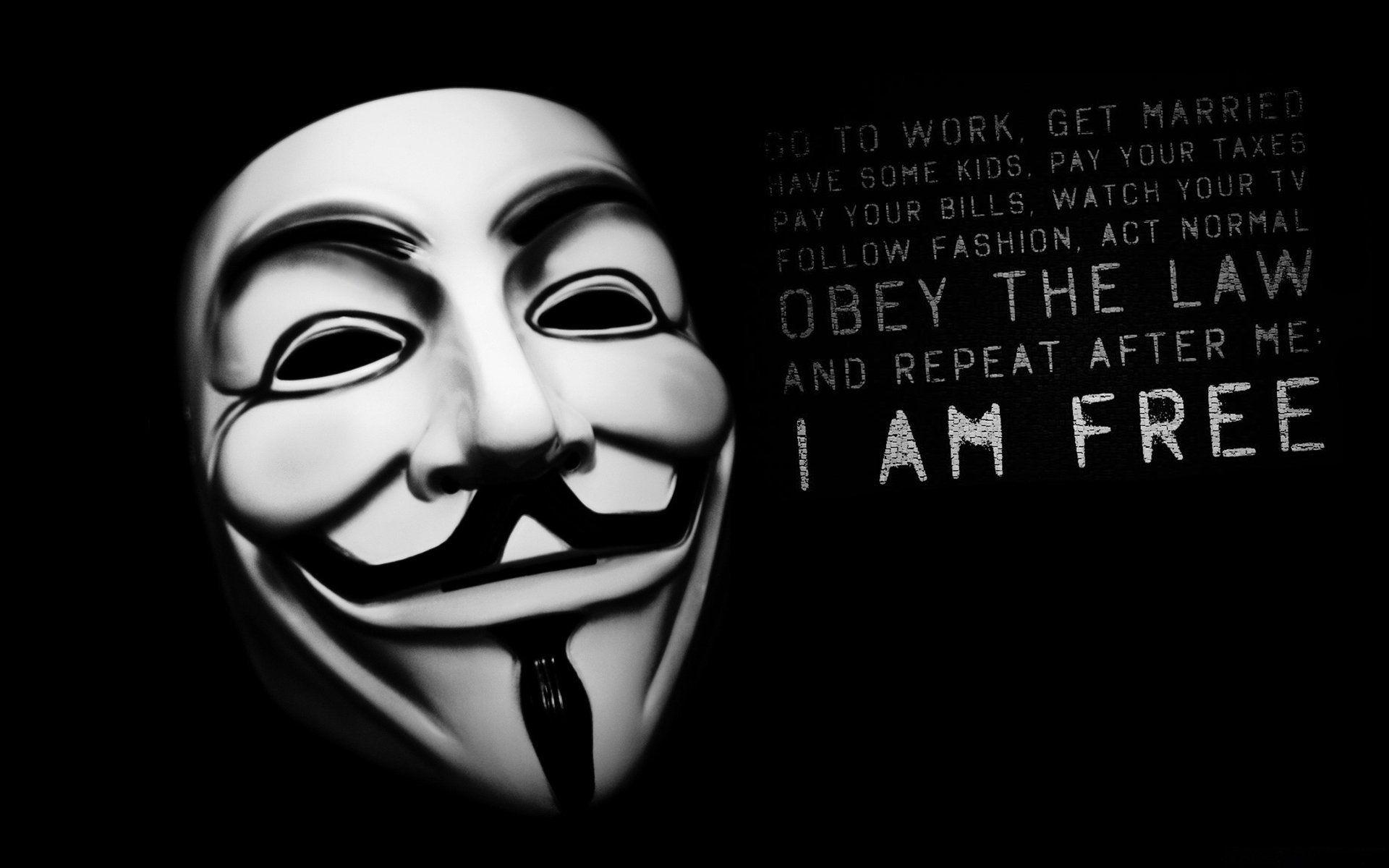 1920x1200 Anonymous Wallpaper