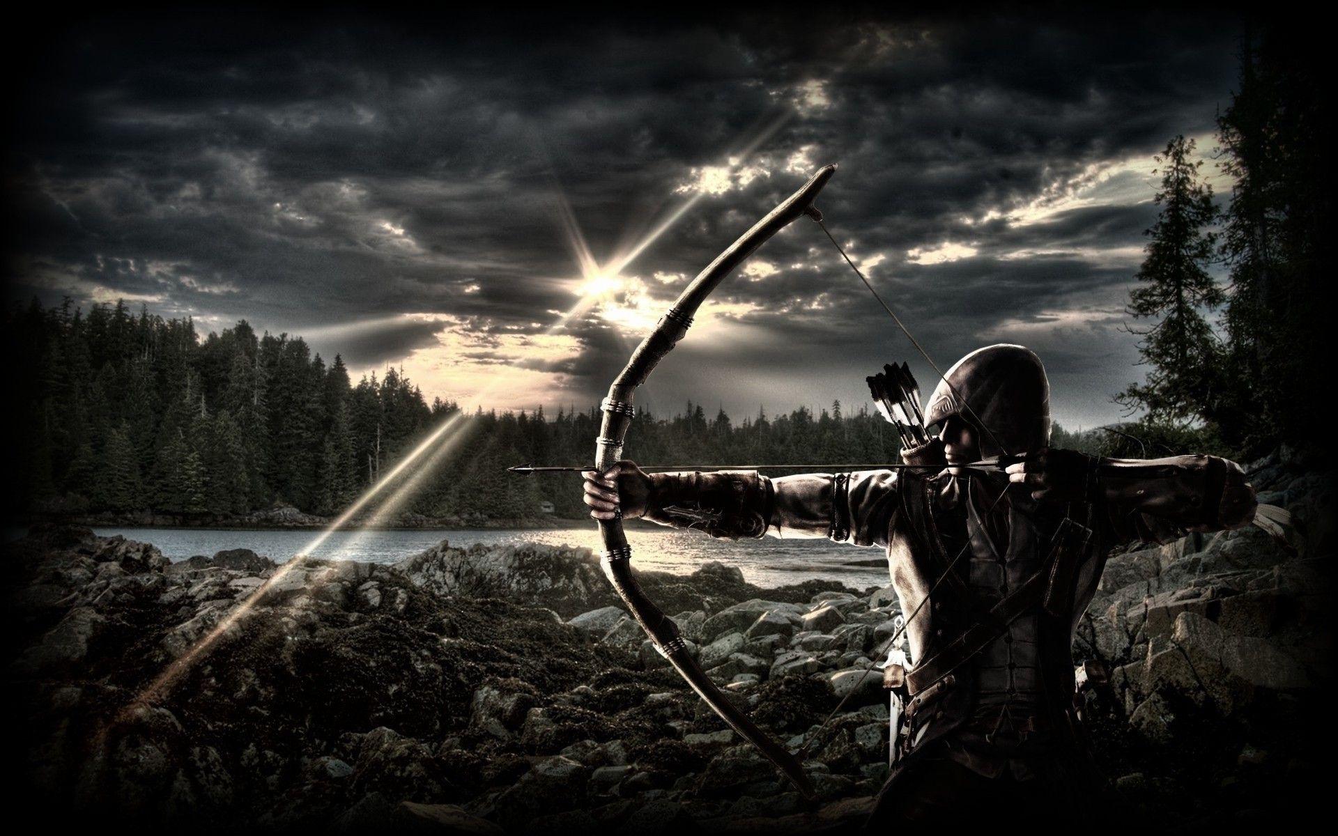 1920x1200 Bow and Arrow Wallpaper
