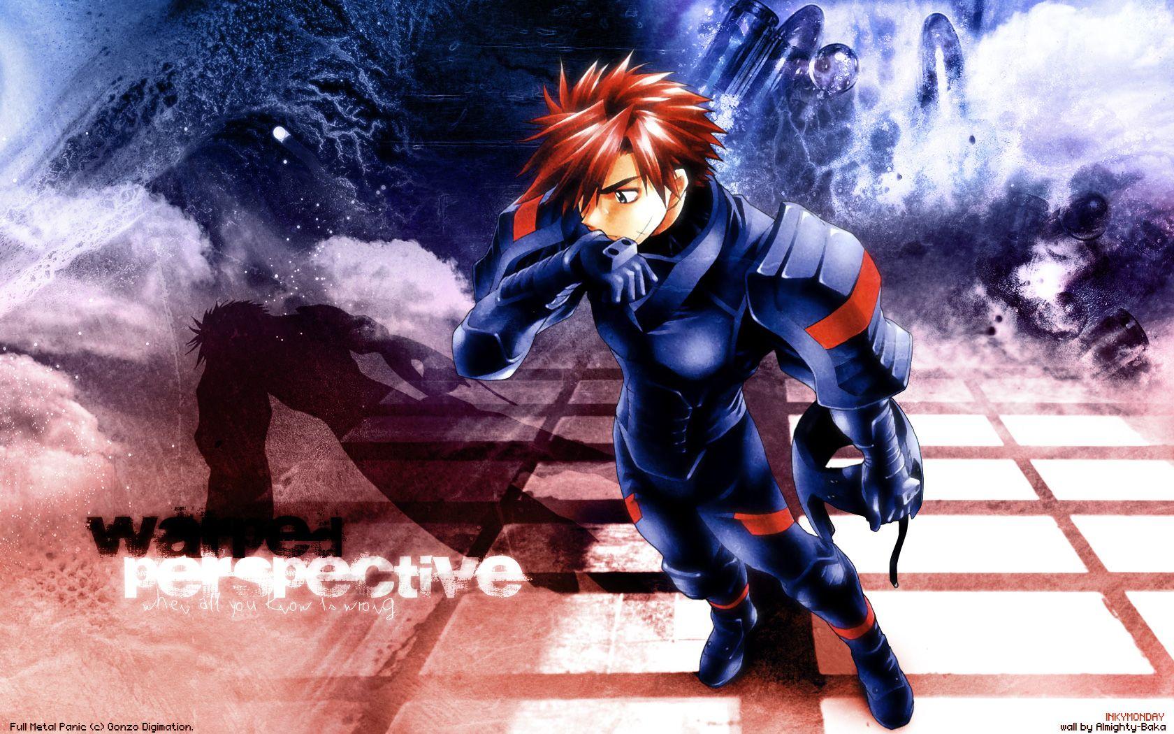 1680x1050 full metal panic sagara sousuke. konachan.