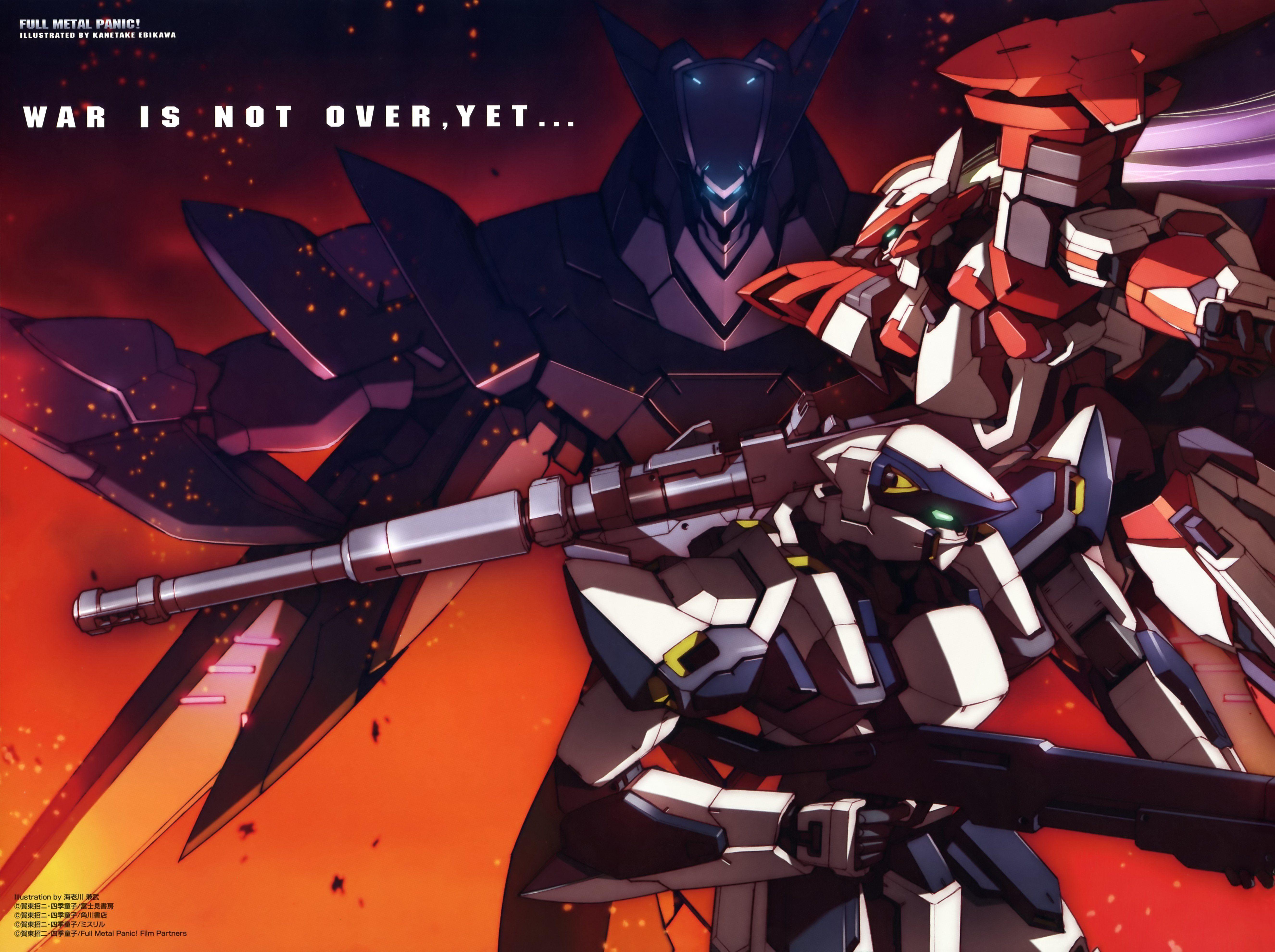 5304x3960 Full Metal Panic!, Mech Wallpaper HD / Desktop and Mobile Background