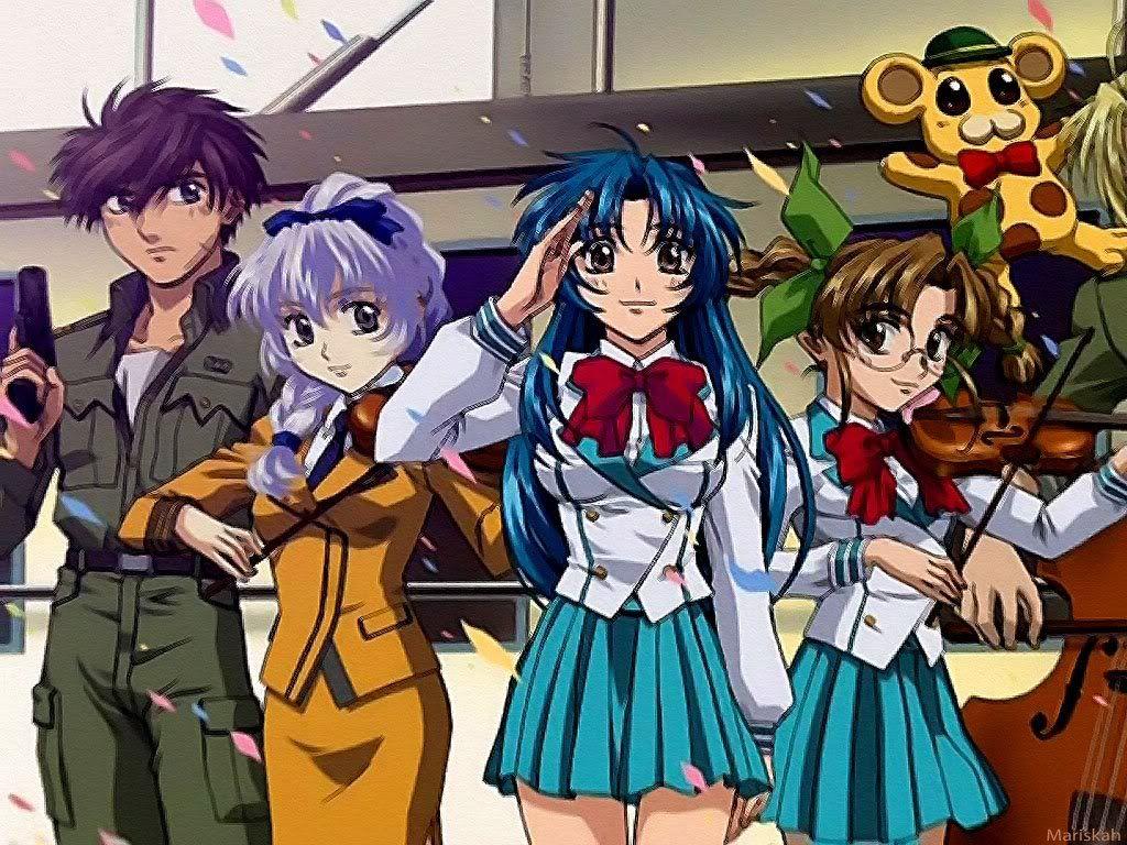 1024x768 Taekek: Full Metal Panic Wallpaper