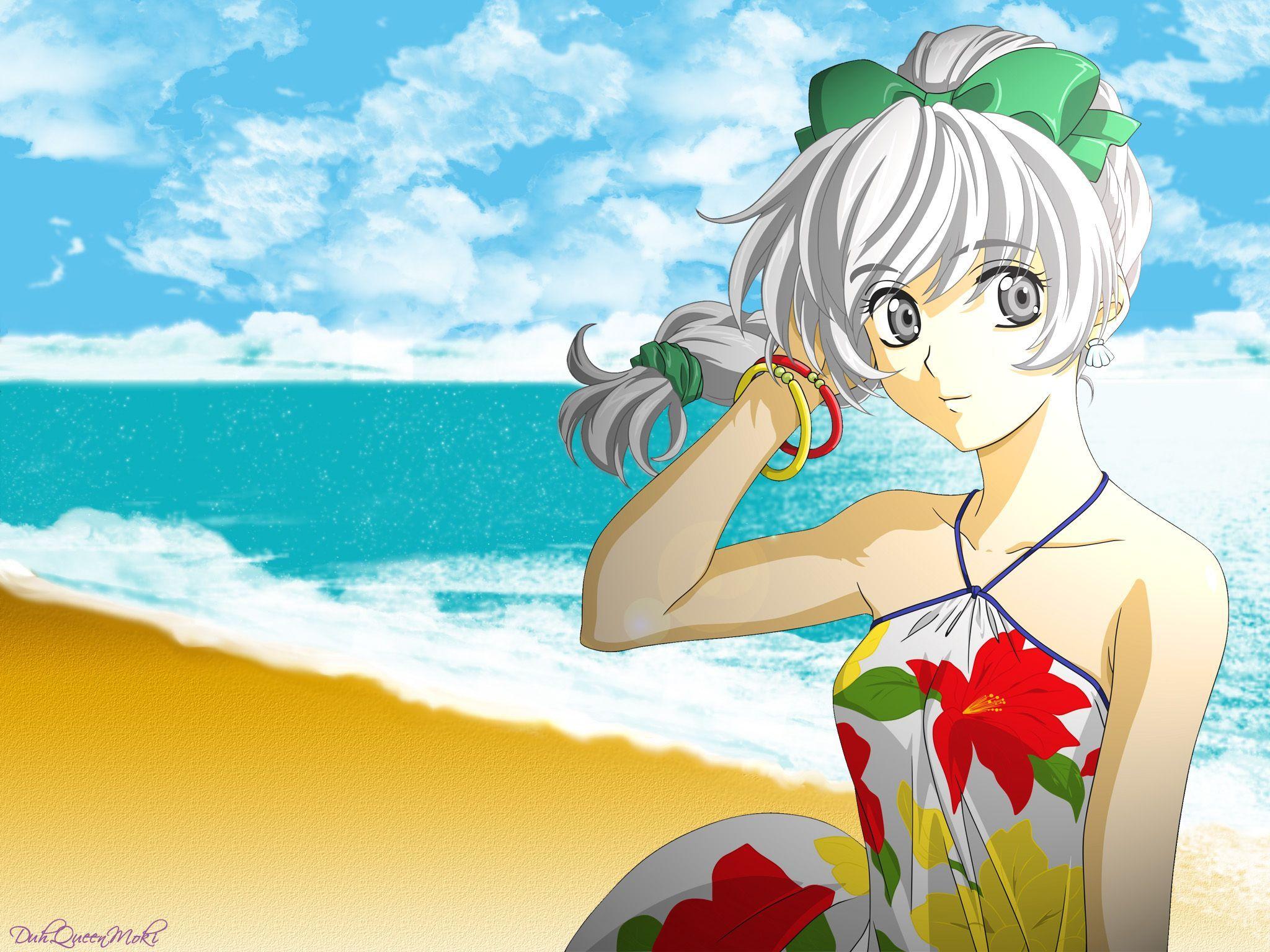 2048x1536 Full Metal Panic!, Teletha Tessa Testarossa, Ocean, Wallpaper 5