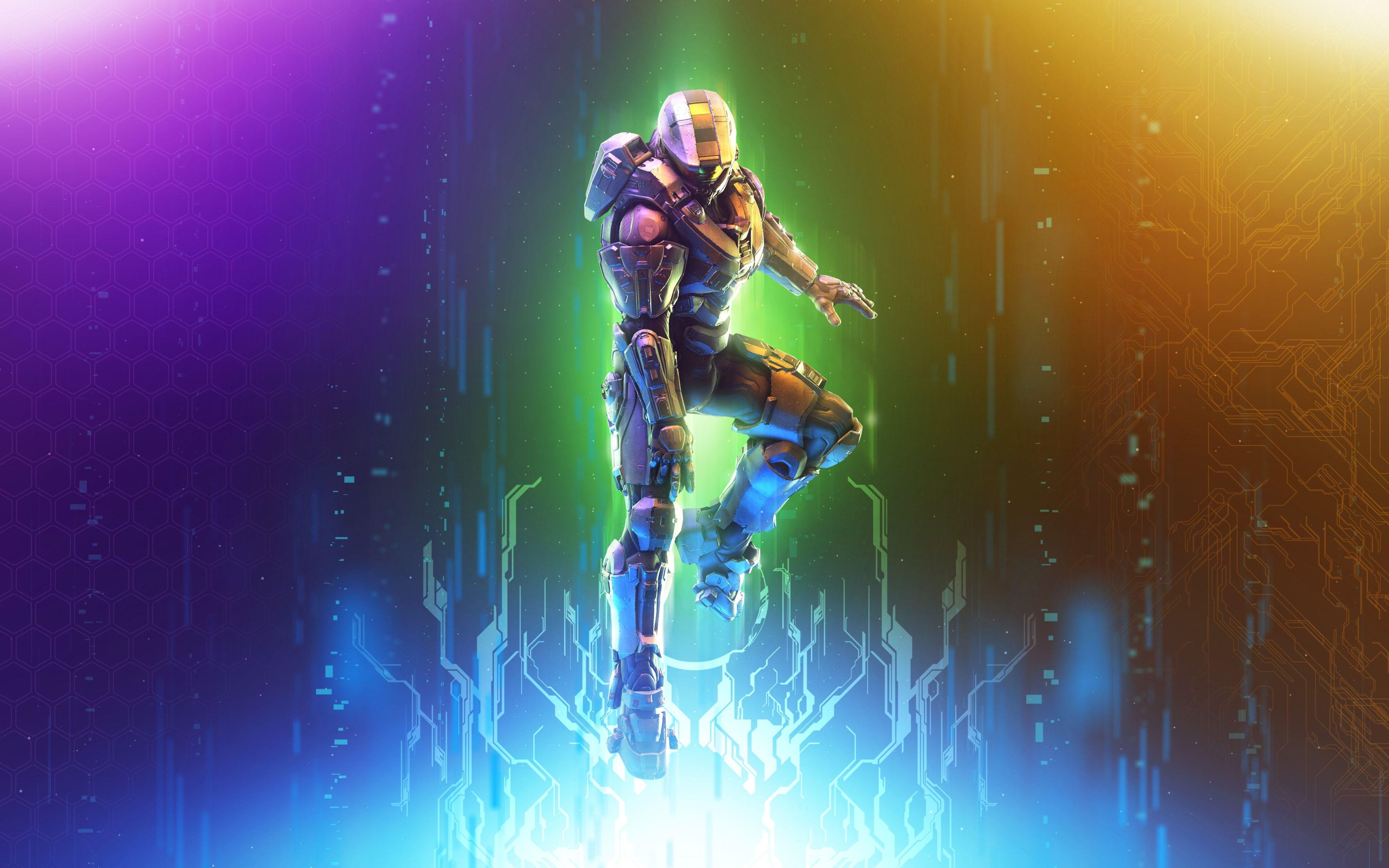 3840x2400 Game halo master chief artwork Wallpaper and Free Stock
