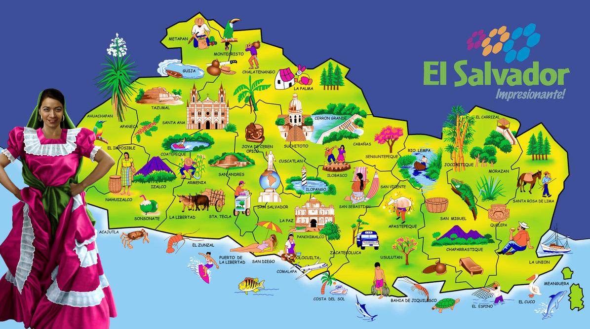 1195x668 El Salvador Wallpaper Layouts Background