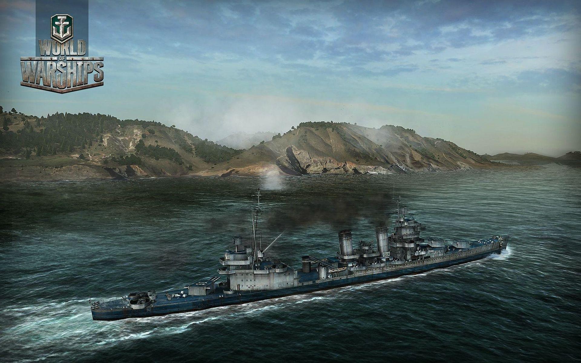 1920x1200 Free download Video Game World Of Warships Wallpaper 1920x1200