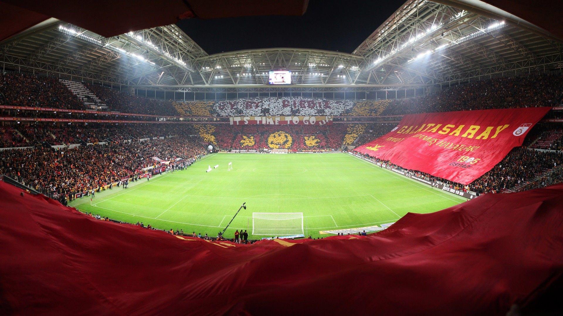 1920x1080 soccer, Stadium, Galatasaray S.K., Turk Telekom Arena, Sport