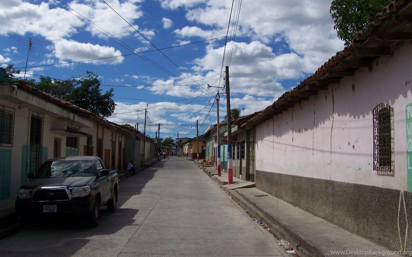 1440x900 HD Old Houses In El Salvador And The Road Wallpaper New Post Has