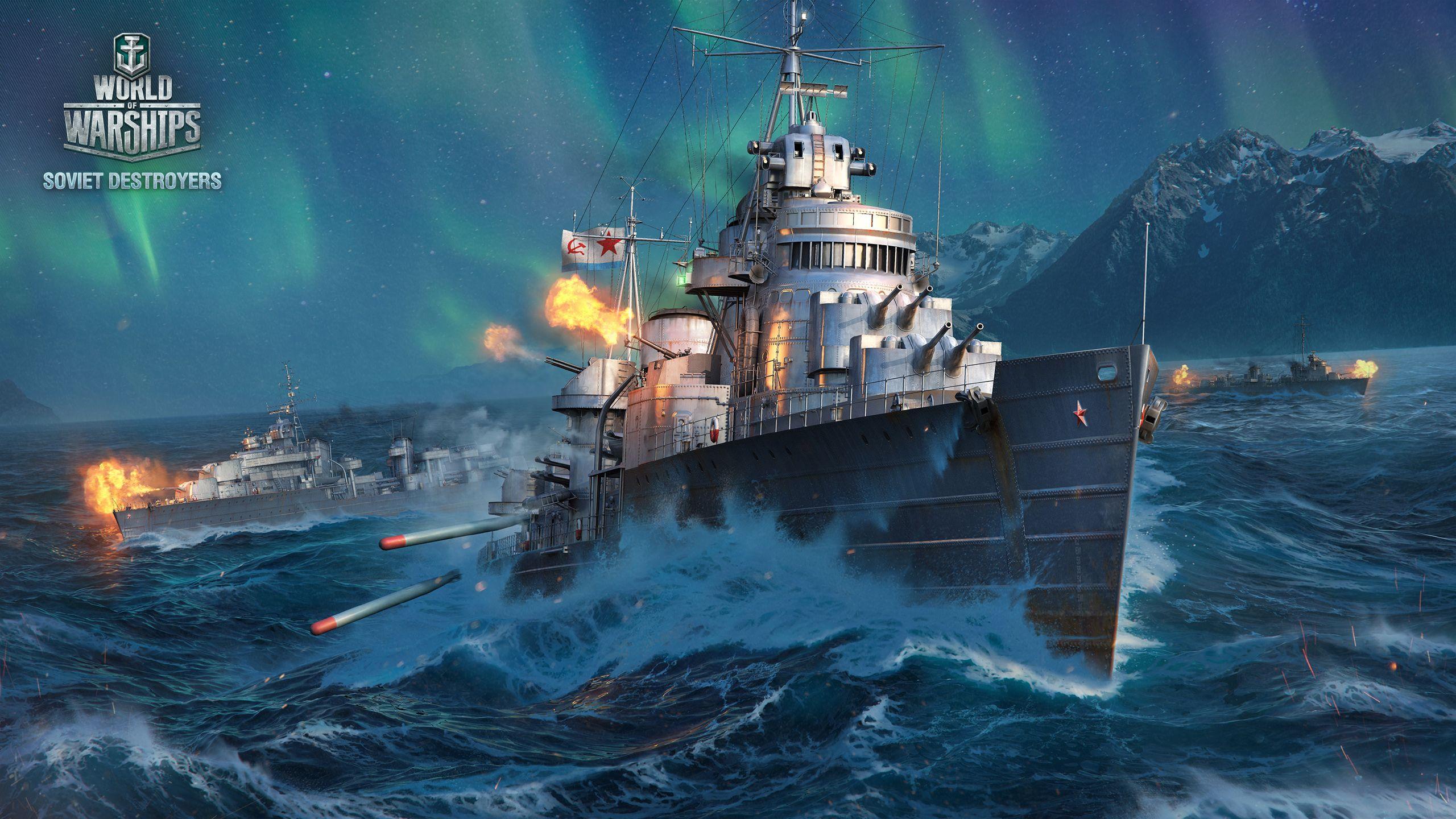 2560x1440 World Of Warships Image