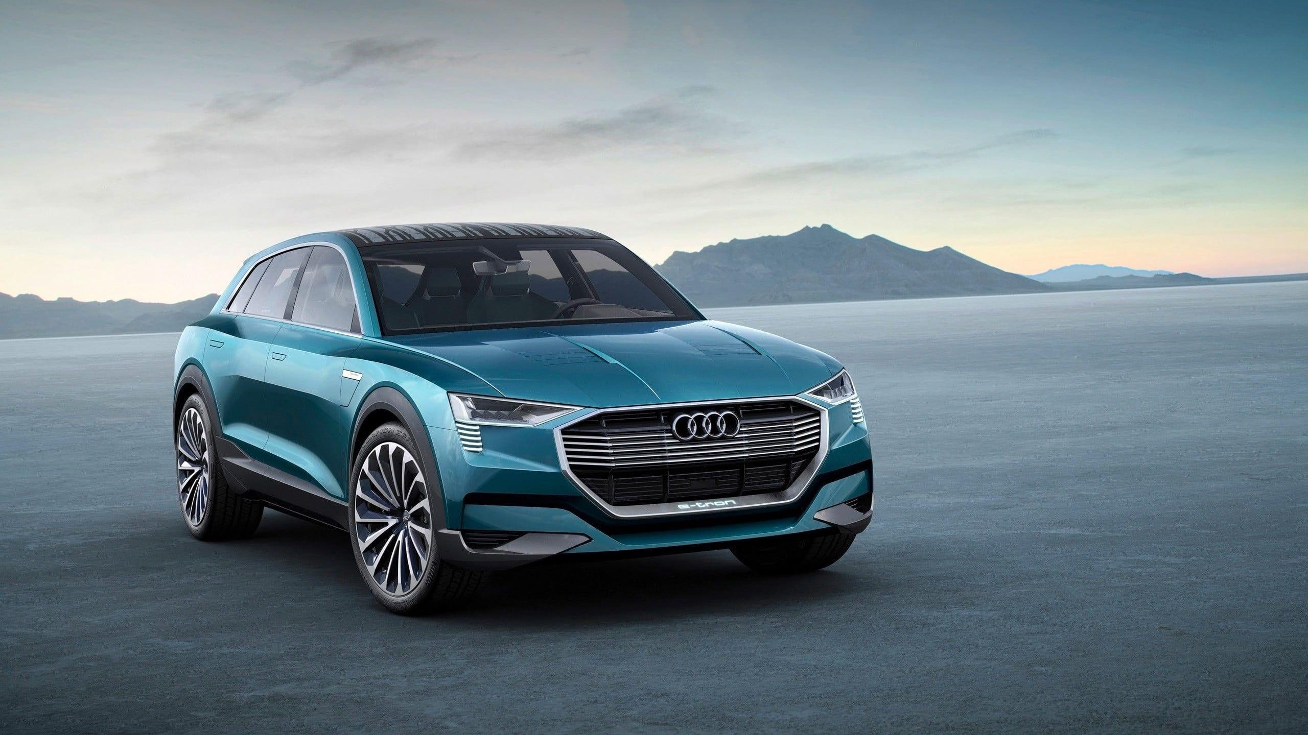2560x1440 Green Audi E Tron Quattro, Audi E Tron Quattro Concept 2 HD