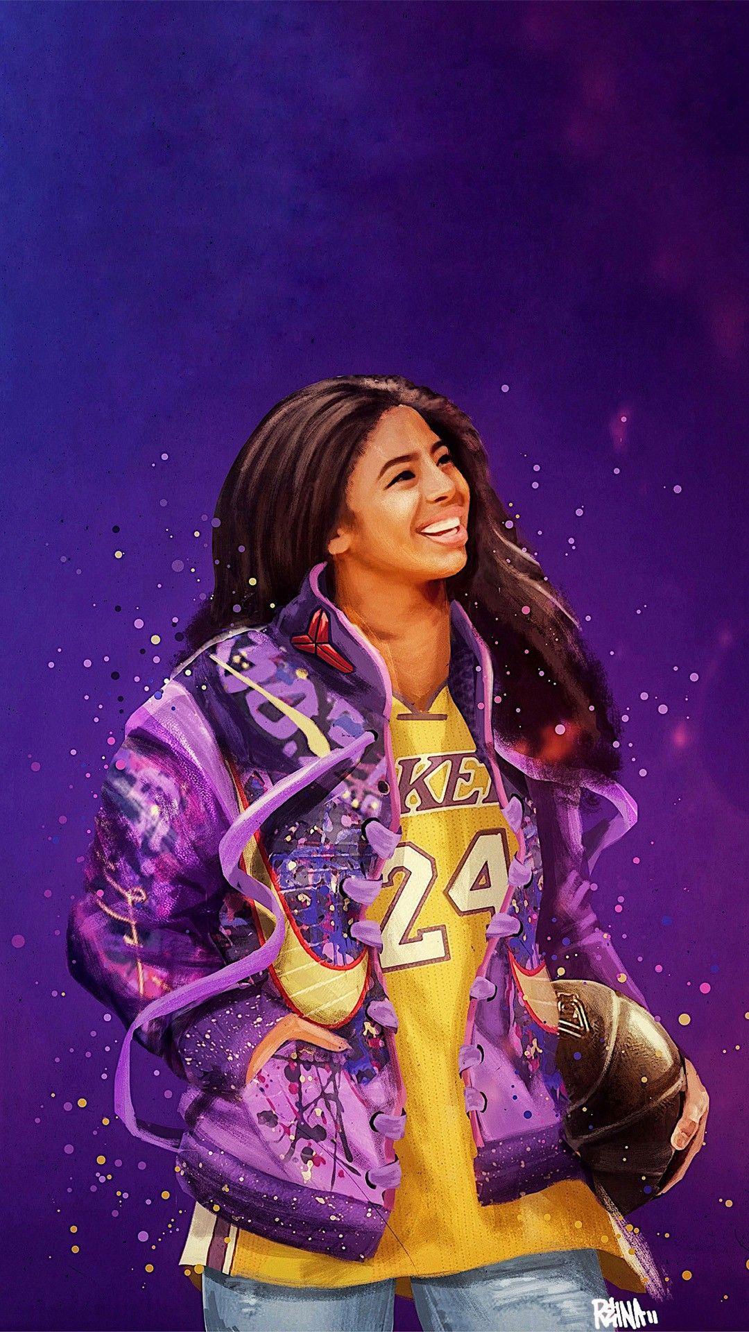 1080x1920 Gianna Bryant. Kobe bryant picture, Vanessa bryant, Kobe