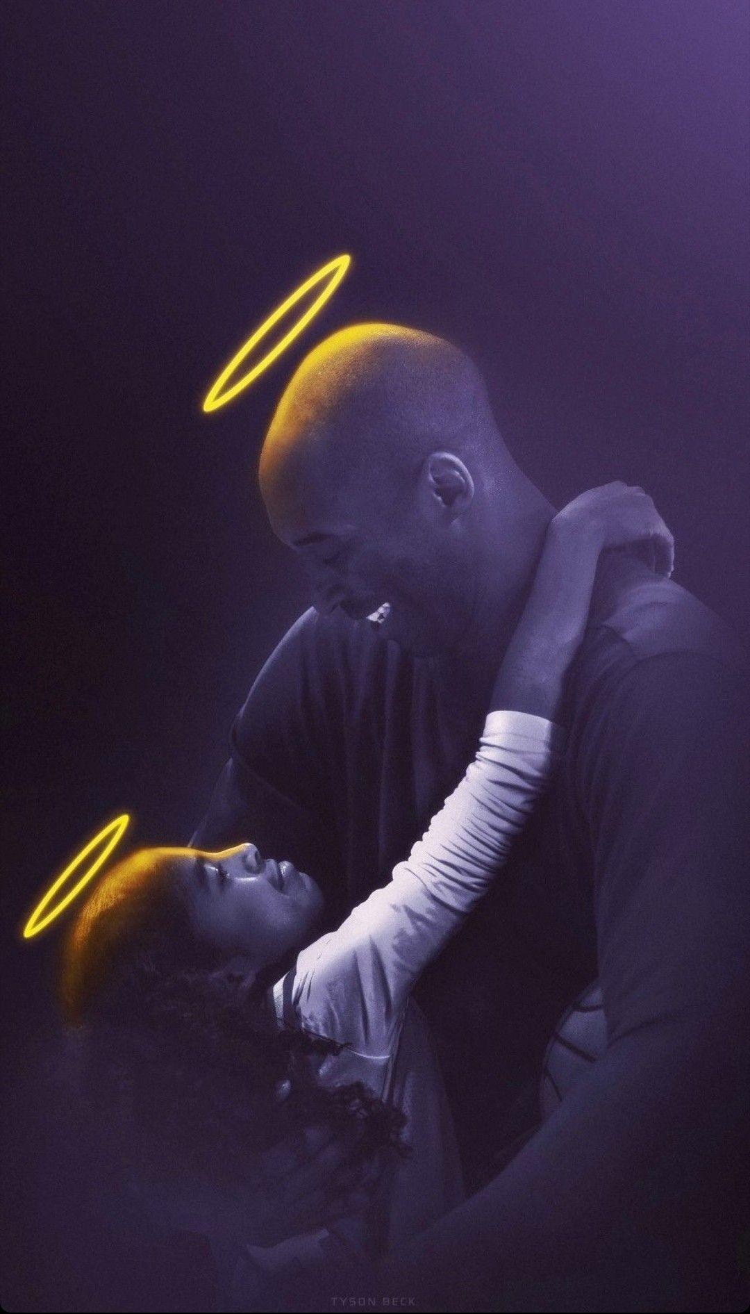 1080x1891 Art by - on instagram. Kobe Bryant and Gianna Bryant