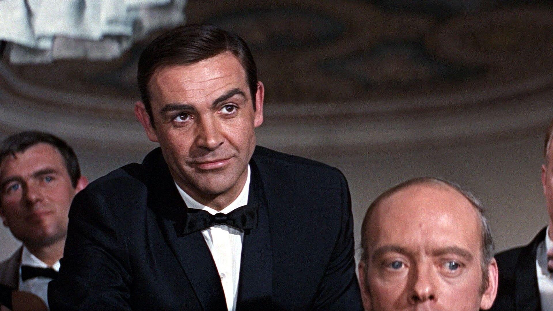 1920x1080 Men's black polo shirt, James Bond, Sean Connery HD wallpaper