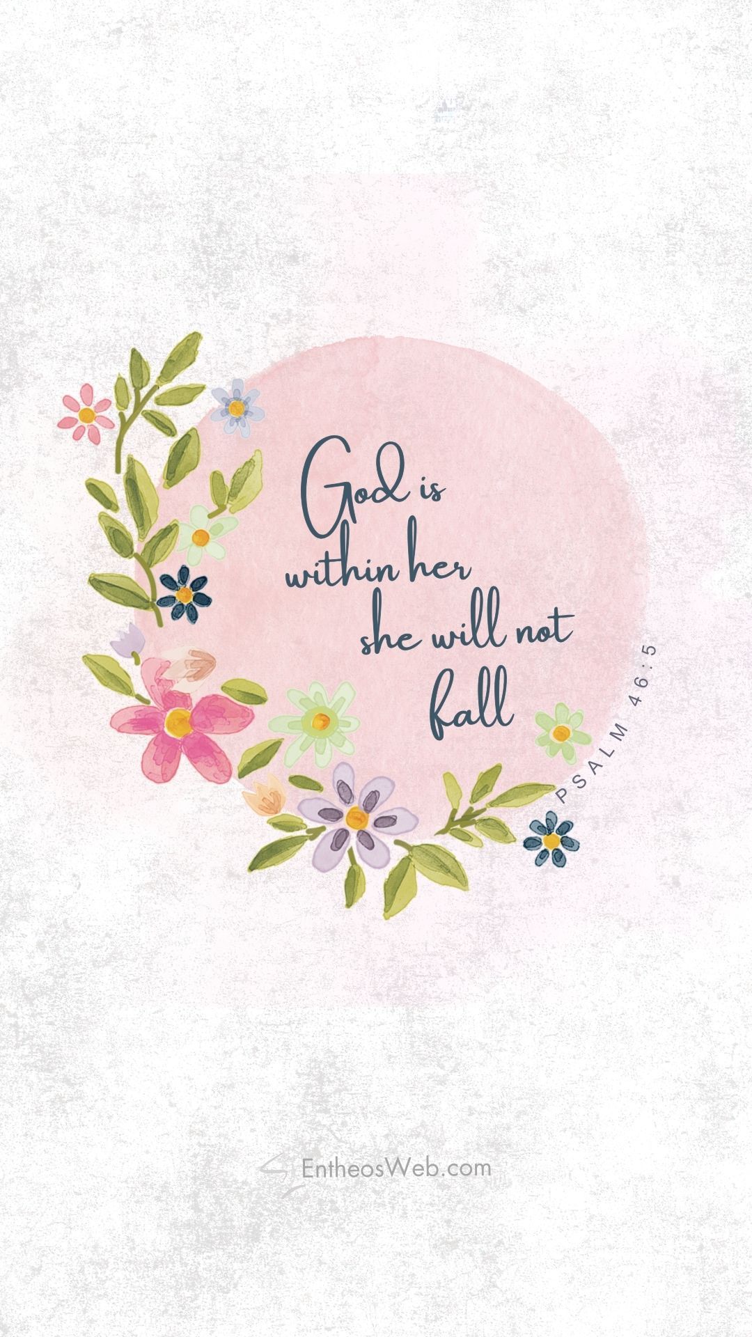 1080x1920 Christian Wallpaper with Bible Verses