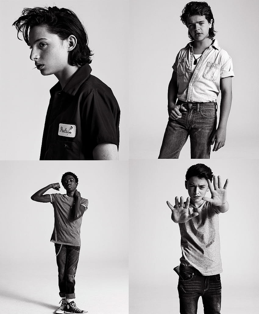 850x1032 Finn Wolfhard, Gaten Matarazzo, Caleb McLaughlin, and Noah Schnapp HD phone wallpaper