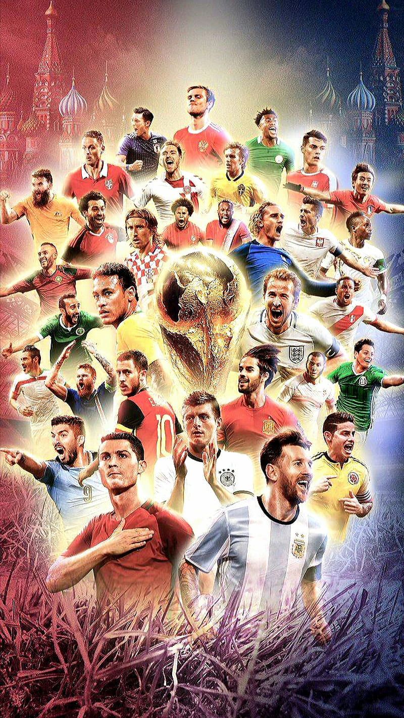 800x1422 World cup, football, players, russia, soccer, HD phone wallpaper