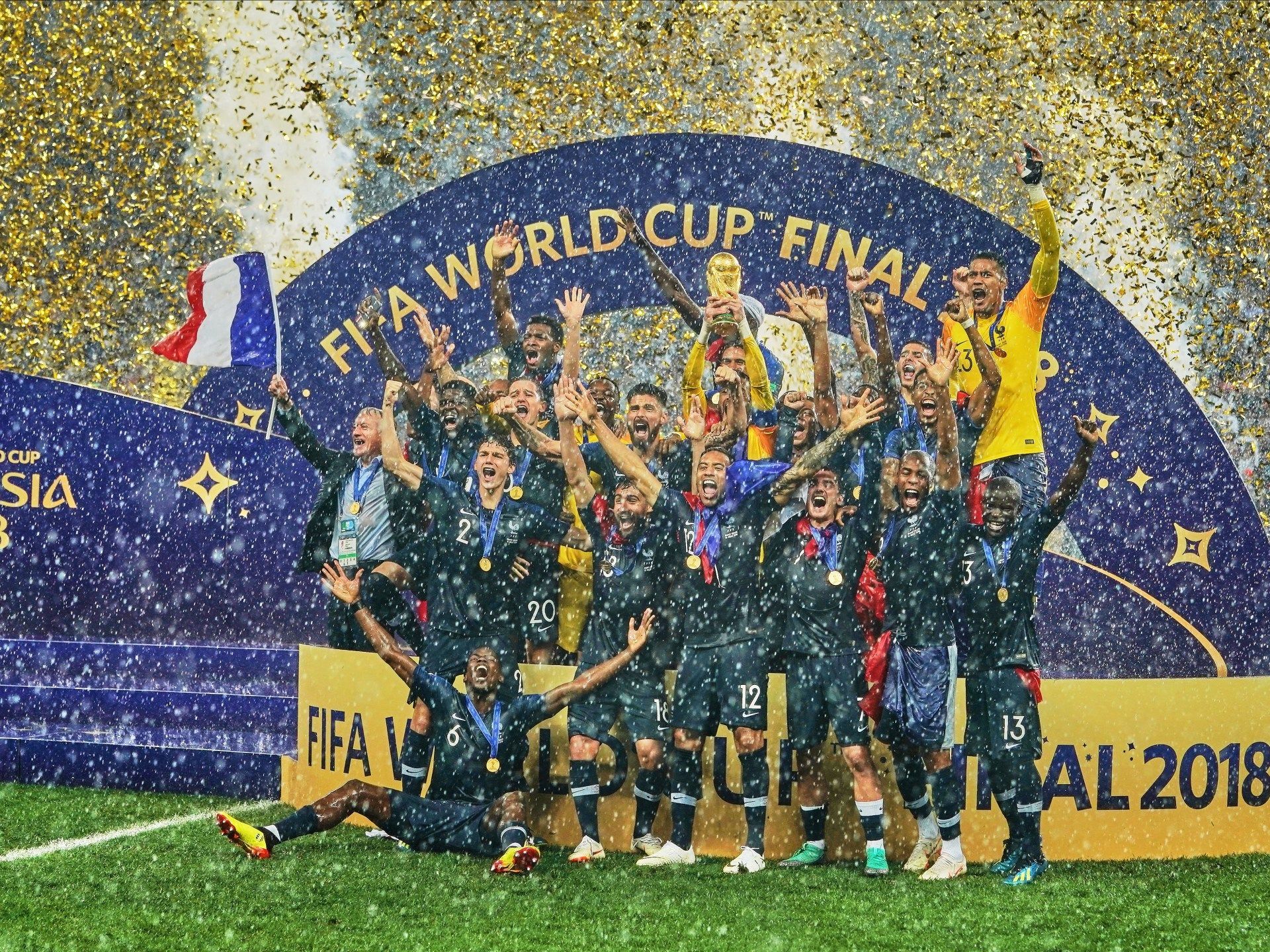 1920x1440 World Cup 2018: First final for Croatia, second title for France. World Cup News