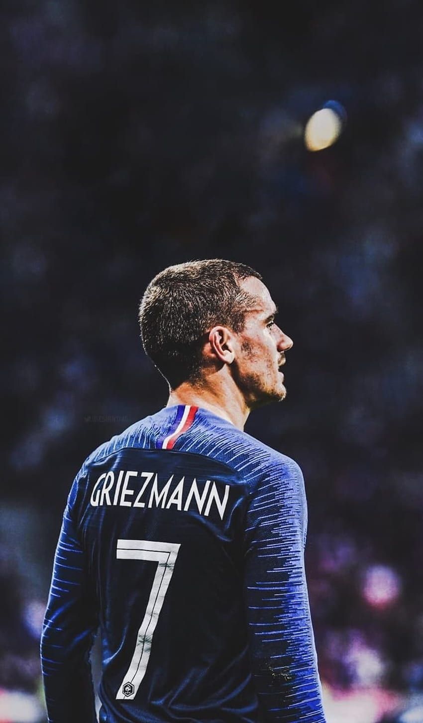 850x1453 Antoine Griezmann France Fifa World Cup 2018 On We - 메시 폰 배경 HD phone wallpaper