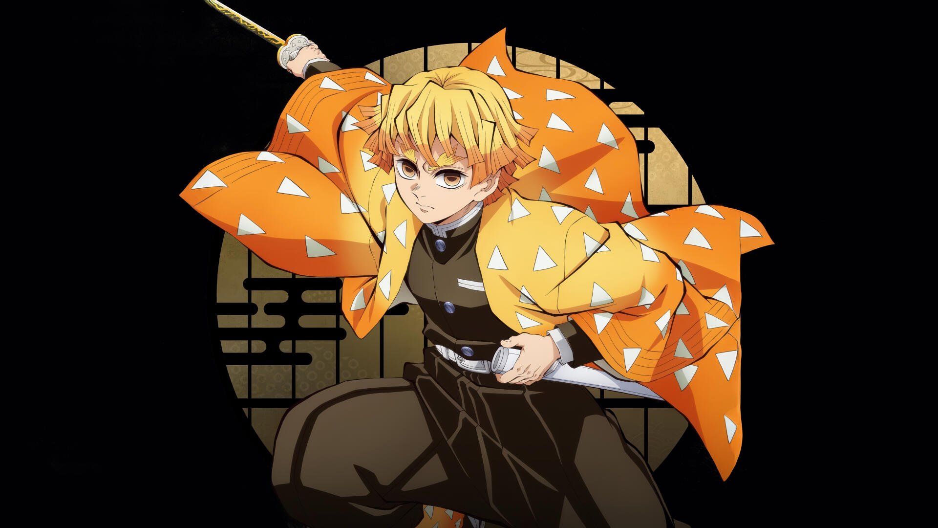 1920x1080 Zenitsu Agatsuma