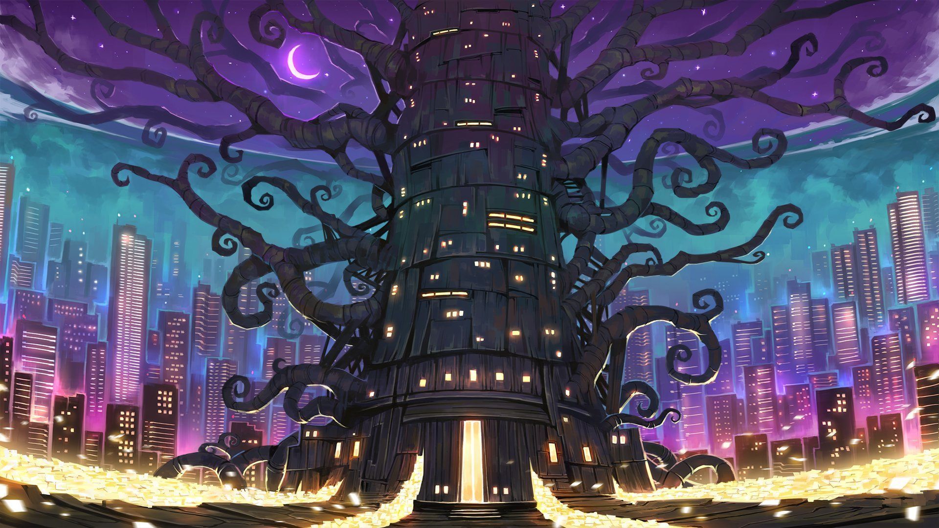 1920x1080 Library Of Ruina Wallpaper