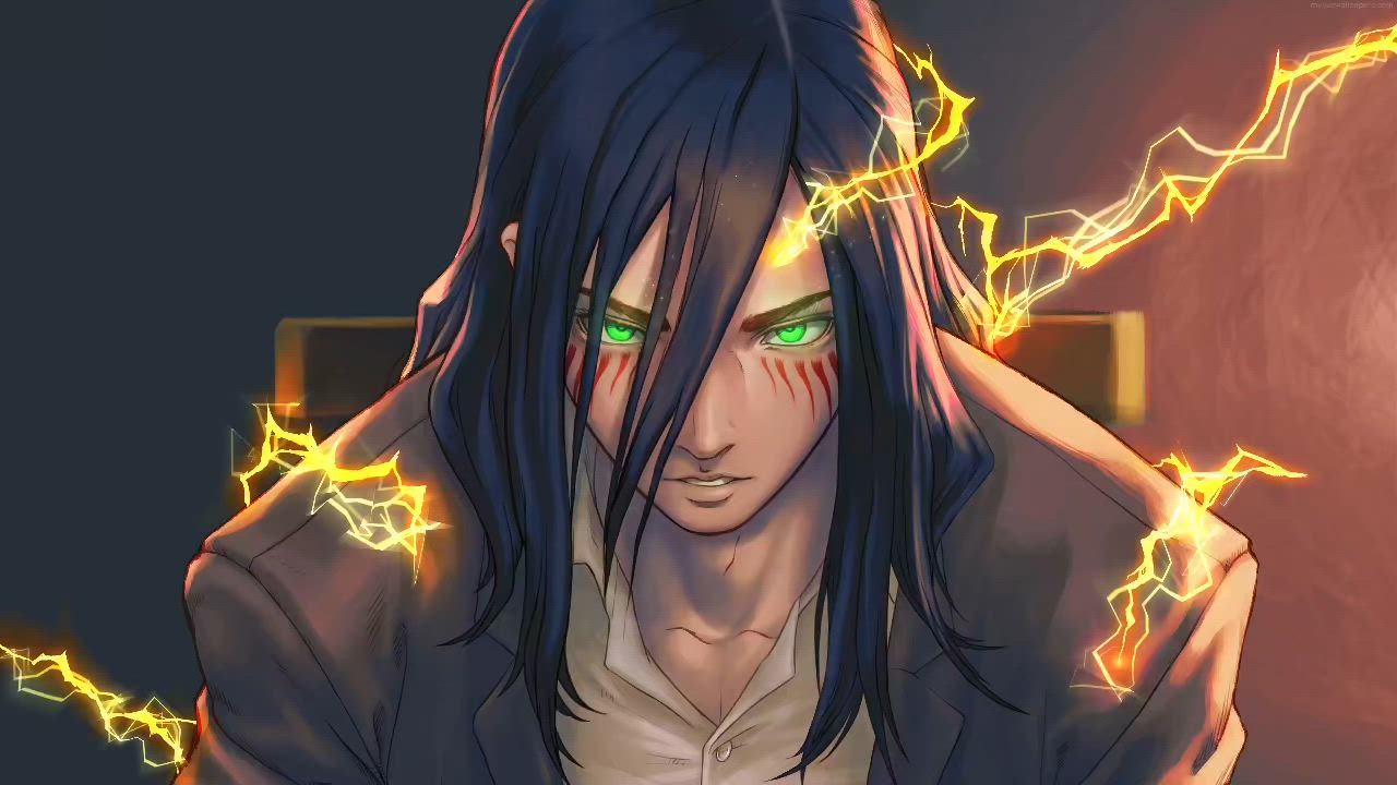 1280x720 Eren Yeager Desktop Wallpaper