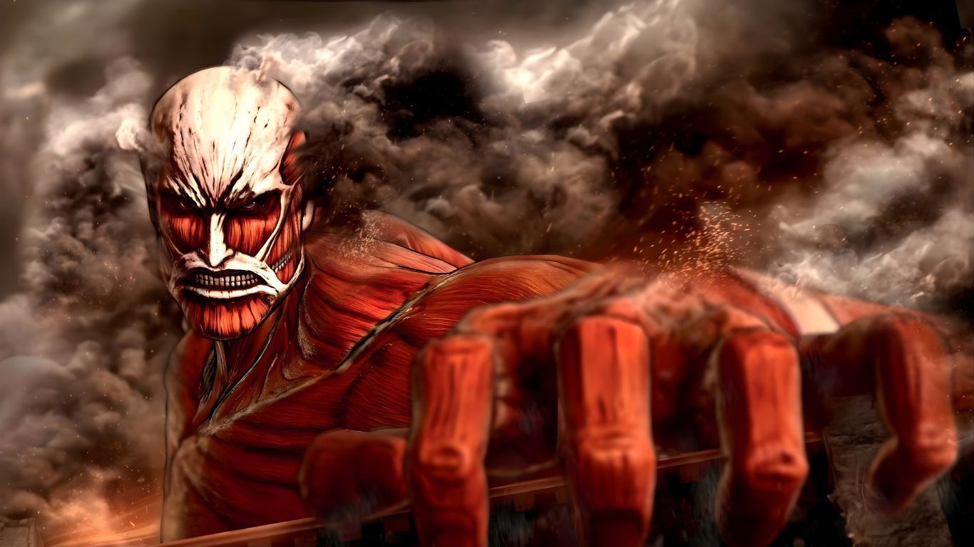 1366x768 Laptop Eren Yeager Wallpaper Free 1366x768 High Quality Background