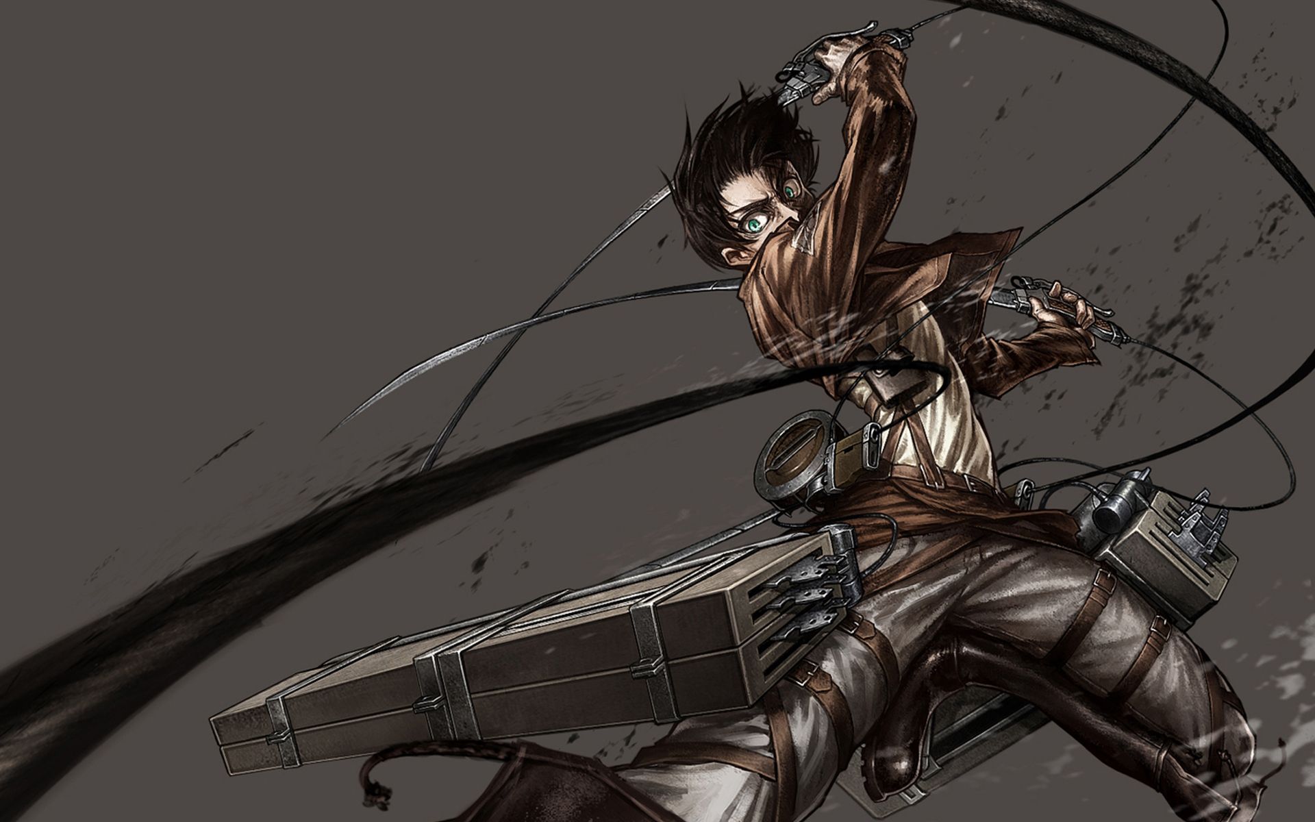 1920x1200 Desktop wallpaper: Eren Yeager, Anime, Attack On Titan 4K free download for PC. 376815