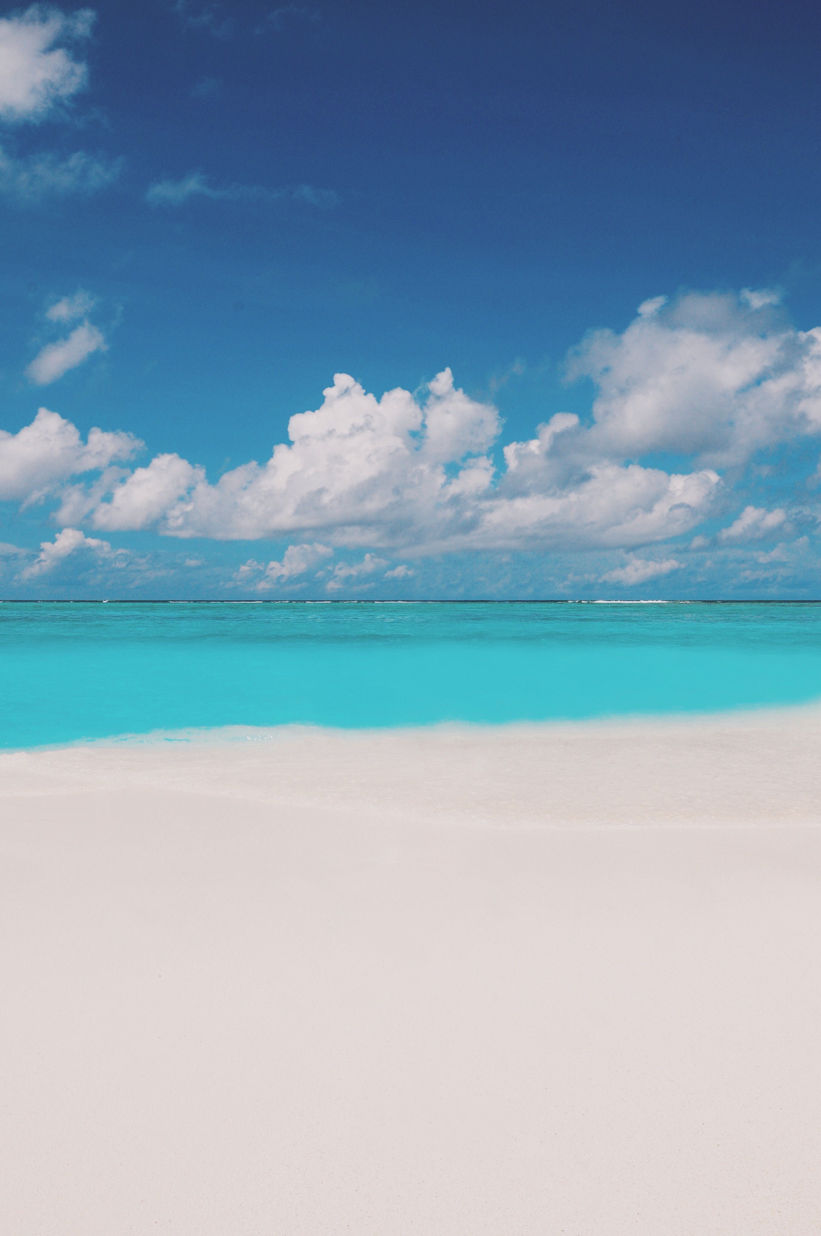 2753x4144 Wallpaper Beach, Coast, Blue, Sea, Turquoise, Background Free Image
