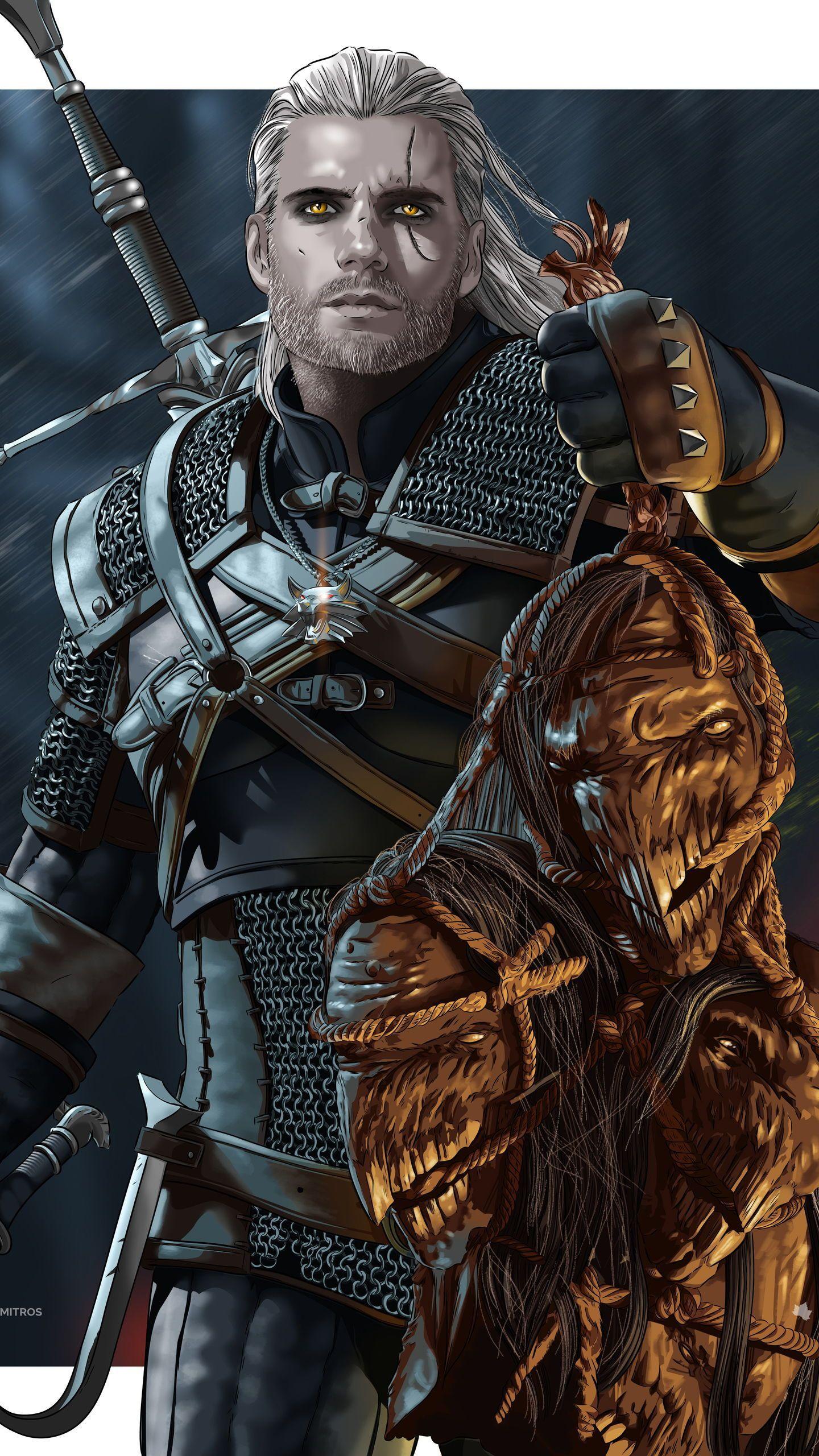 1440x2560 The Witcher Netflix TV Series: Release Date, Cast, Story