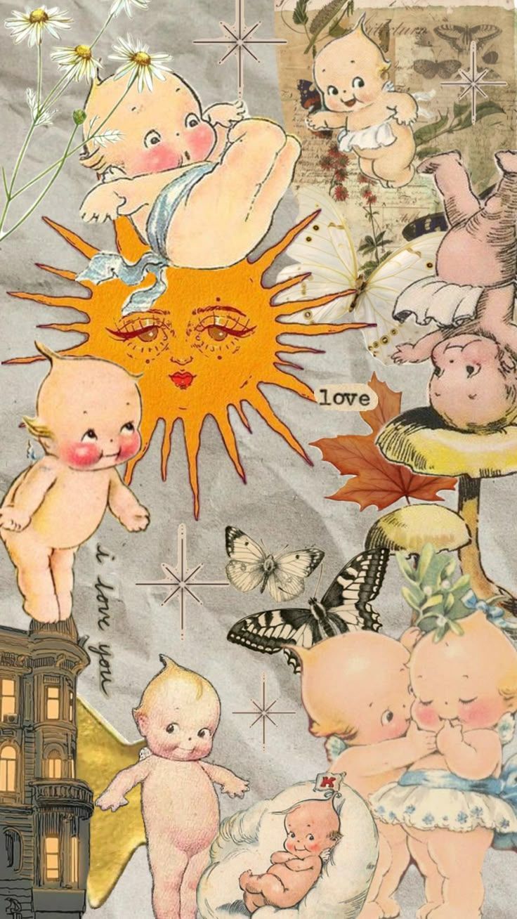 736x1308 Check out and9327's Shuffles. Cute cartoon wallpaper, Kewpie art, Wallpaper iphone cute