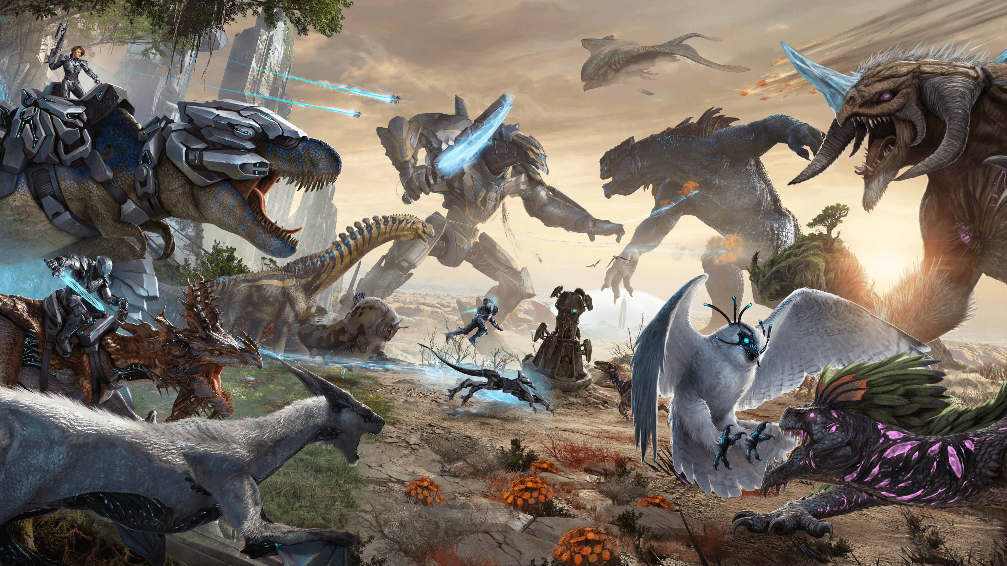 3840x2160 ARK: Extinction Ascended Key Art!
