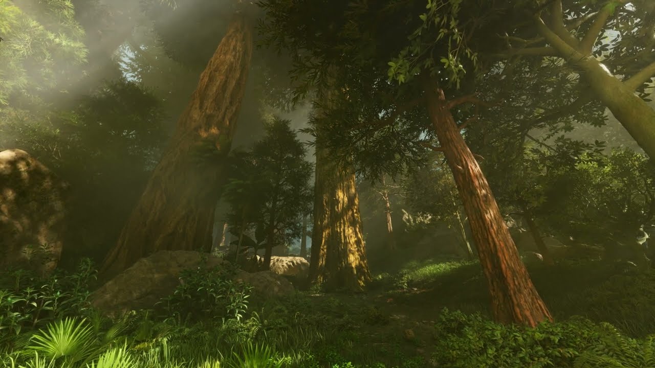 1280x720 ARK Survival AscendedK Photorealistic Live Wallpaper. Animated Background / Free download