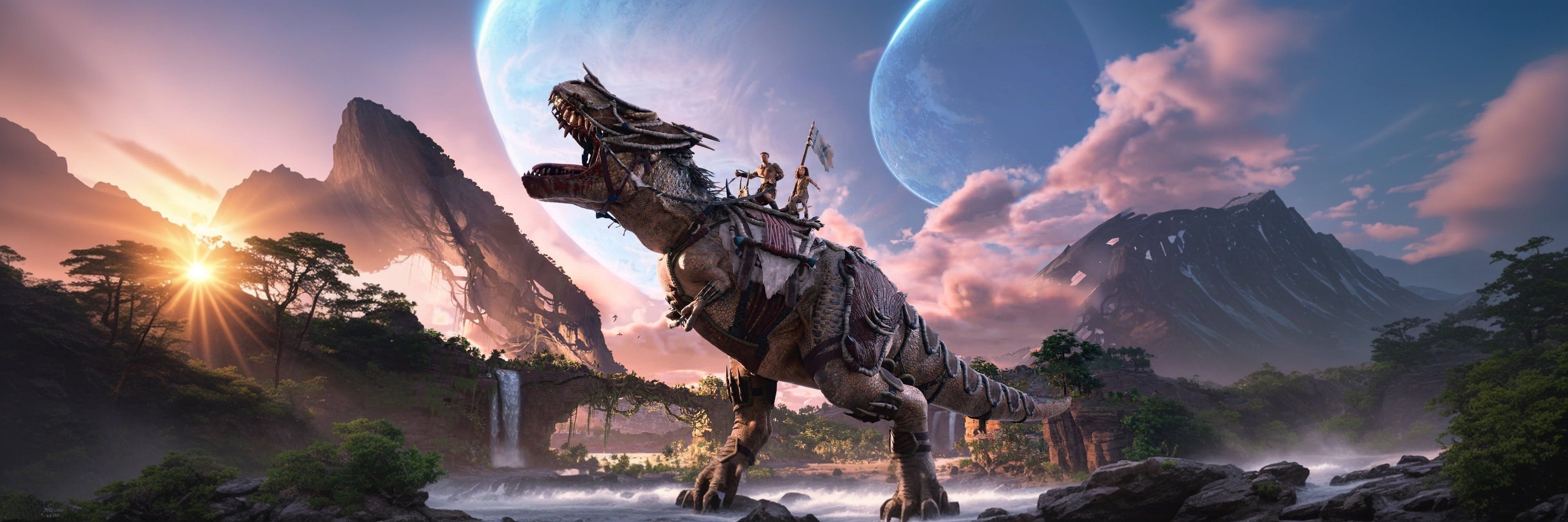 3840x1280 Survival Game Wikis, Tools & Guides for ARK, Once Human & More