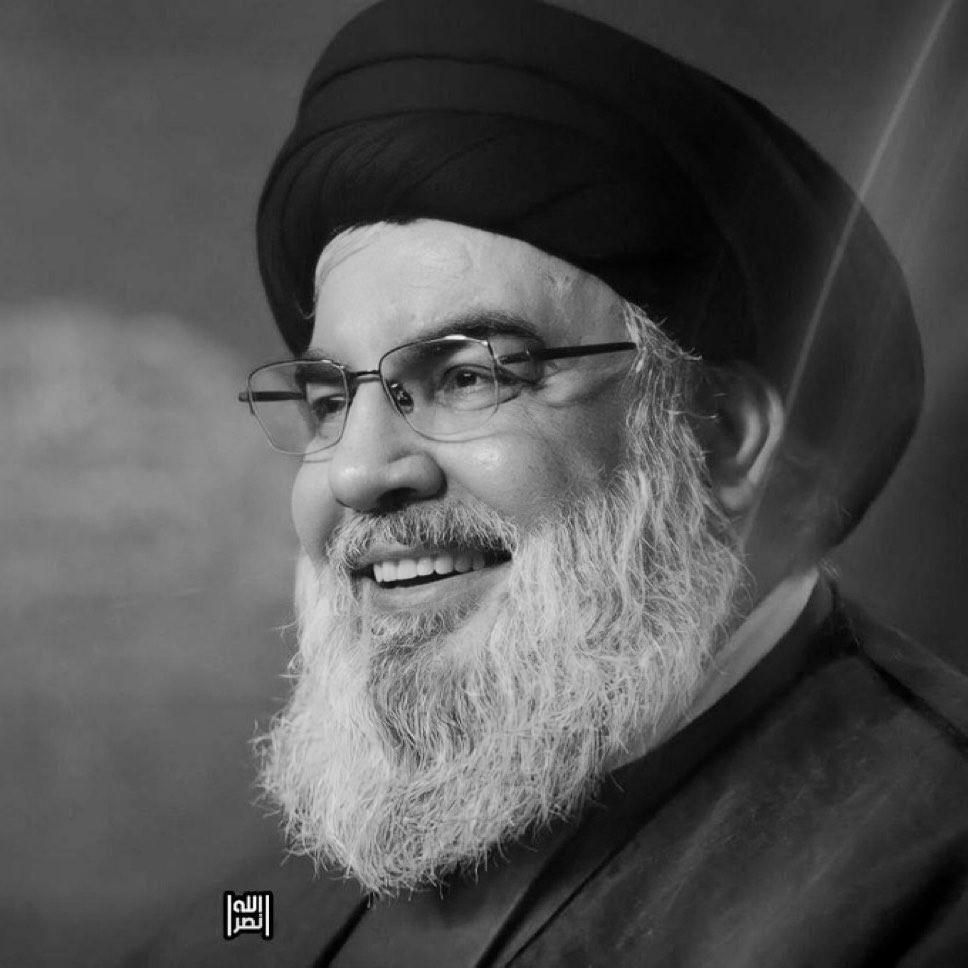 968x968 Seyyed Hassan Nasrallah, brave leader of Lebanese Hezbollah martyred