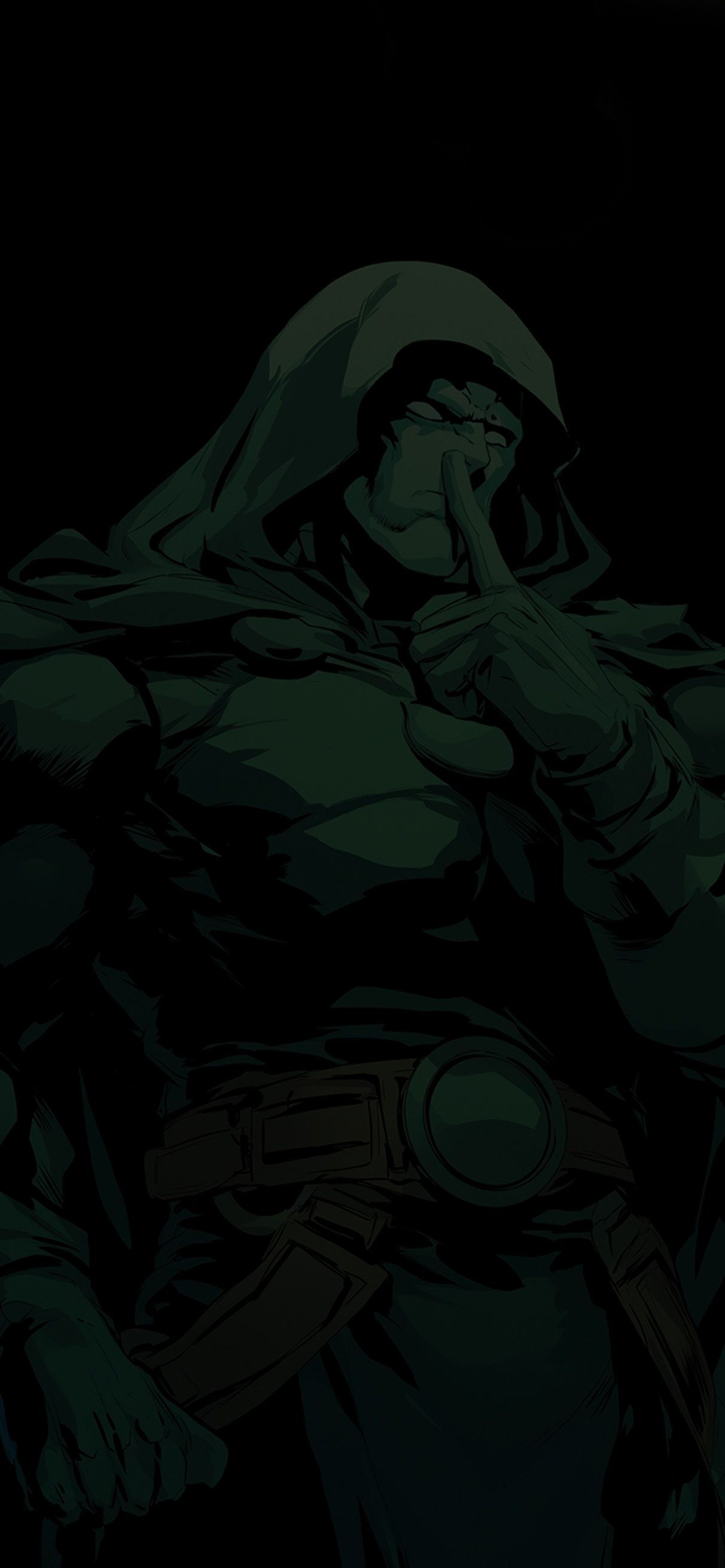 1212x2622 Dr. Doom Dark Art Time Zone Wallpaper Villain Wallpaper