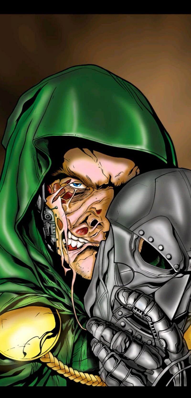 800x1663 Von Doom, fantastic four, marvel, villain, HD phone wallpaper