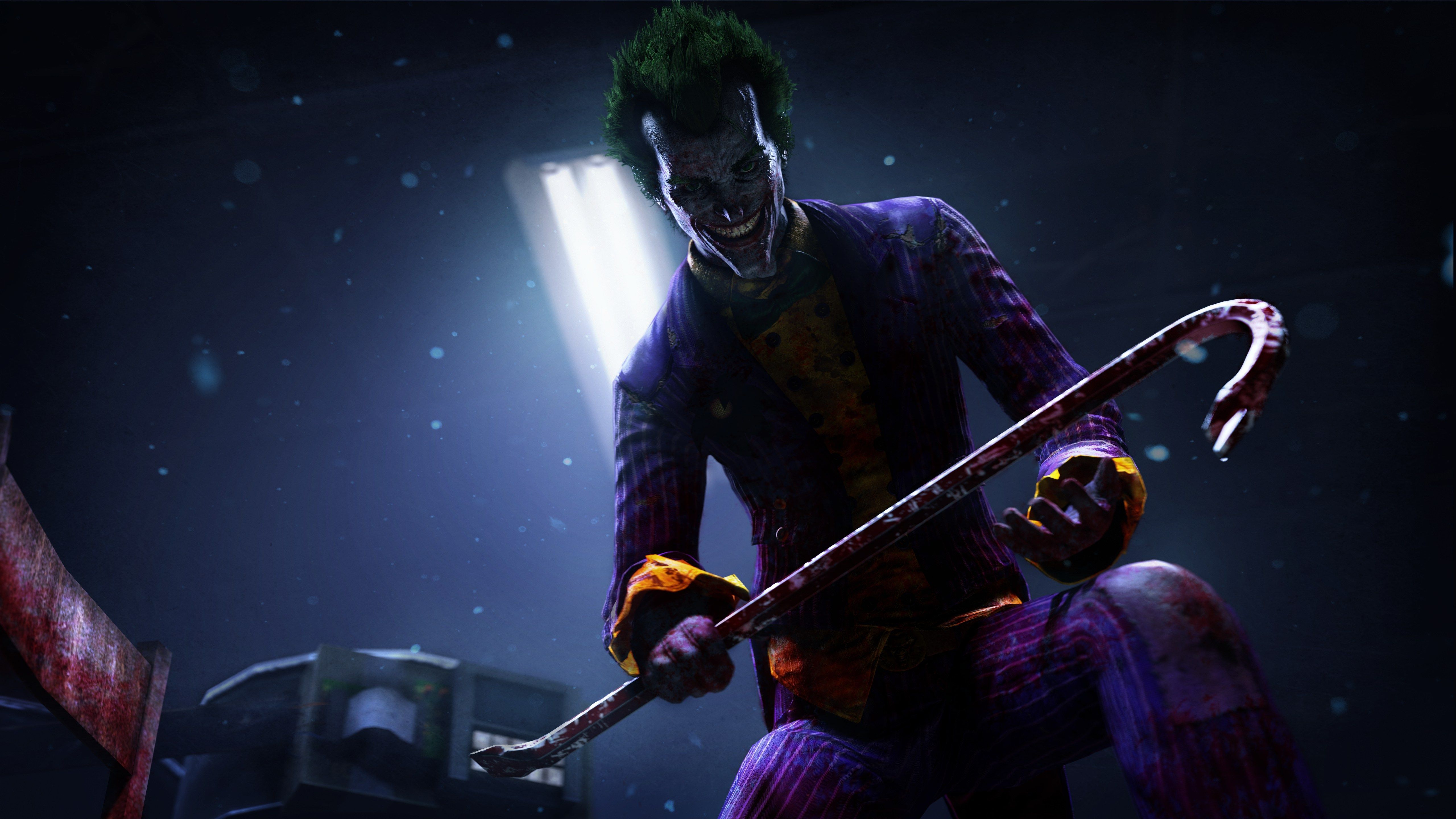 5120x2880 Joker Holding Crowbar 4K , HD 4k Wallpaper, Image, Background, Photos and Picture