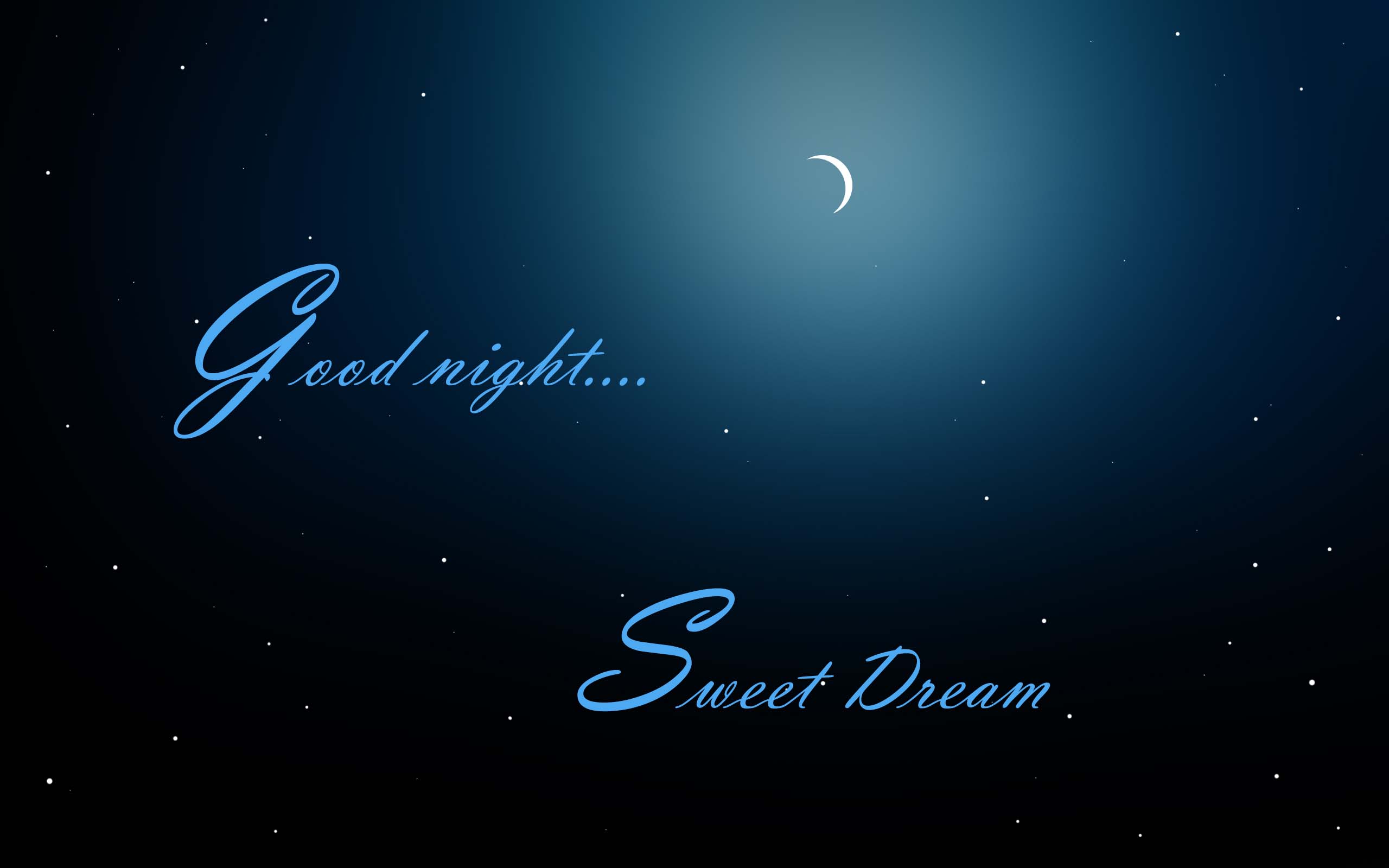 2560x1600 Good Night Sweet Dreams Greetings Nice HD Wallpaper Night