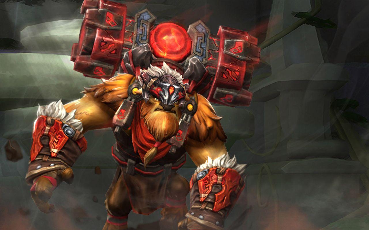 1280x800 image DOTA 2 Earthshaker monster Warriors Fantasy vdeo game