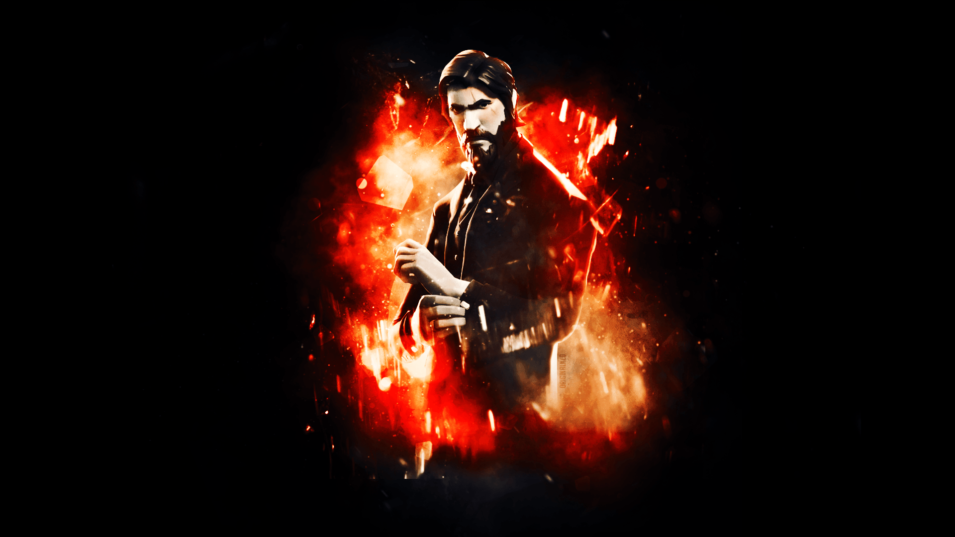 1920x1080 Free download The Reaper John Wick Wallpaper EDIT FortNiteBR