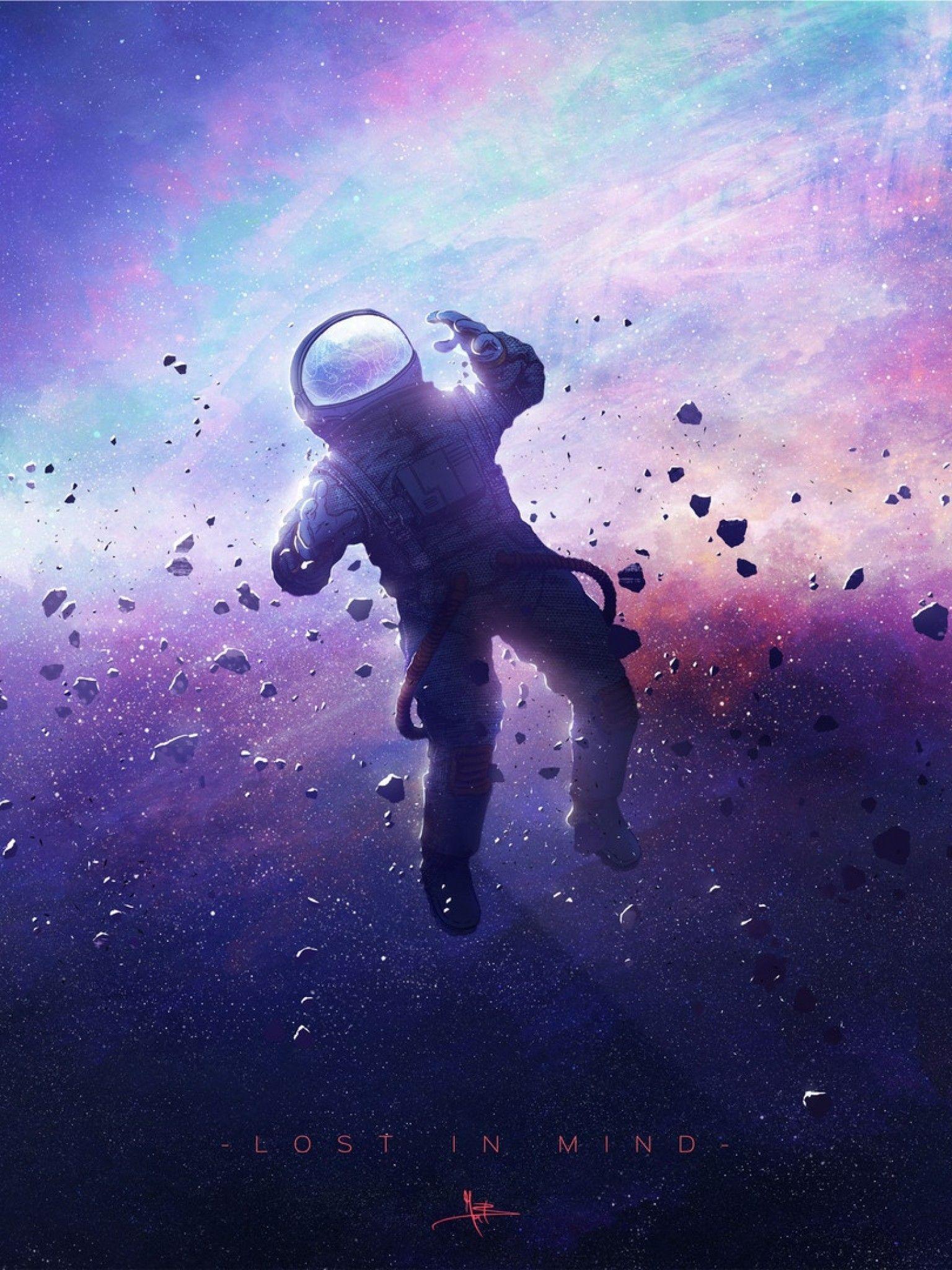 1536x2048 Wallpaper Astronaut, Dream, Galaxy, Stars, Space suit, HD, Space,. Wallpaper for iPhone, Android, Mobile and Desktop