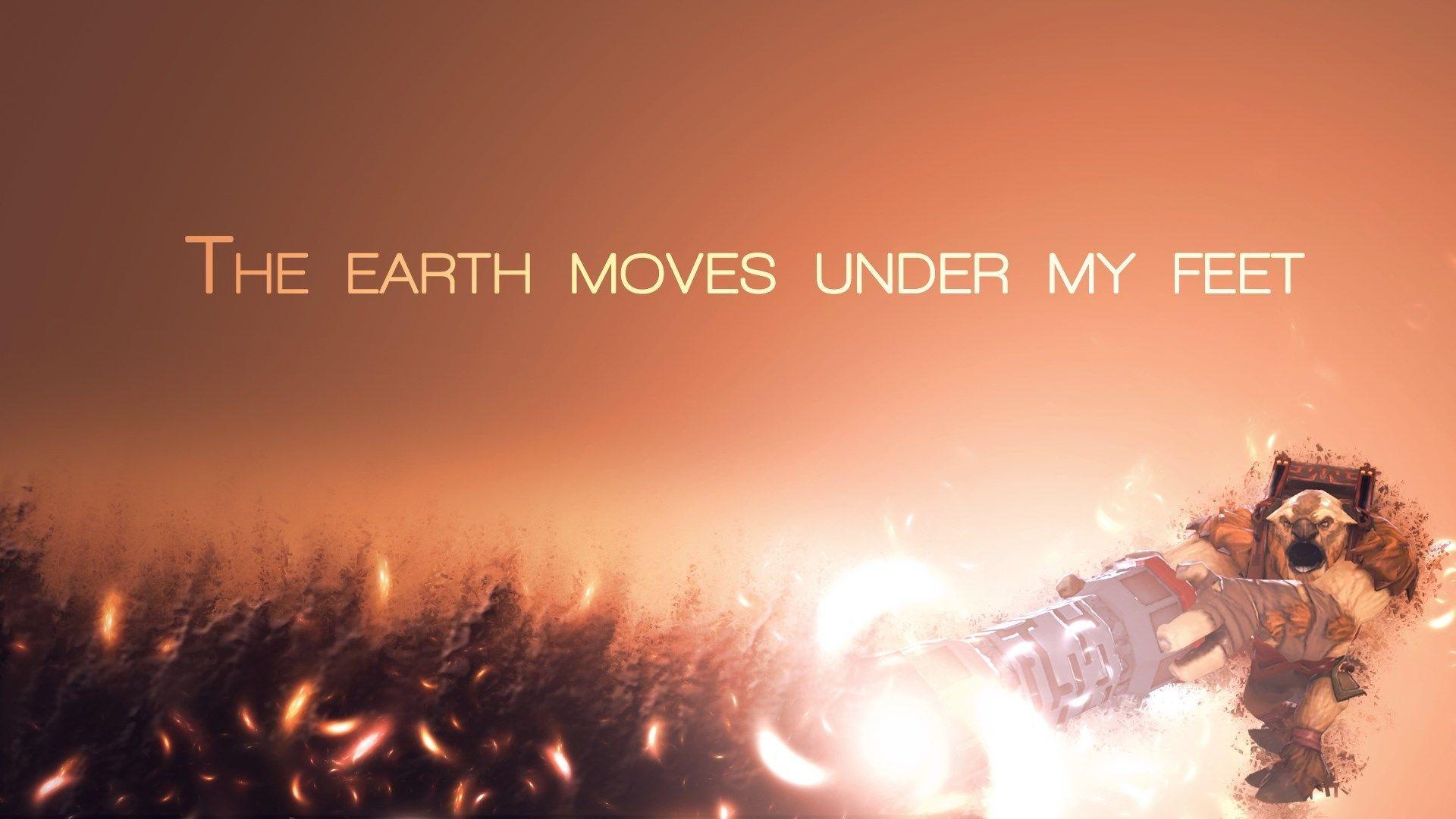 1920x1080 earthshaker #dota 2 background