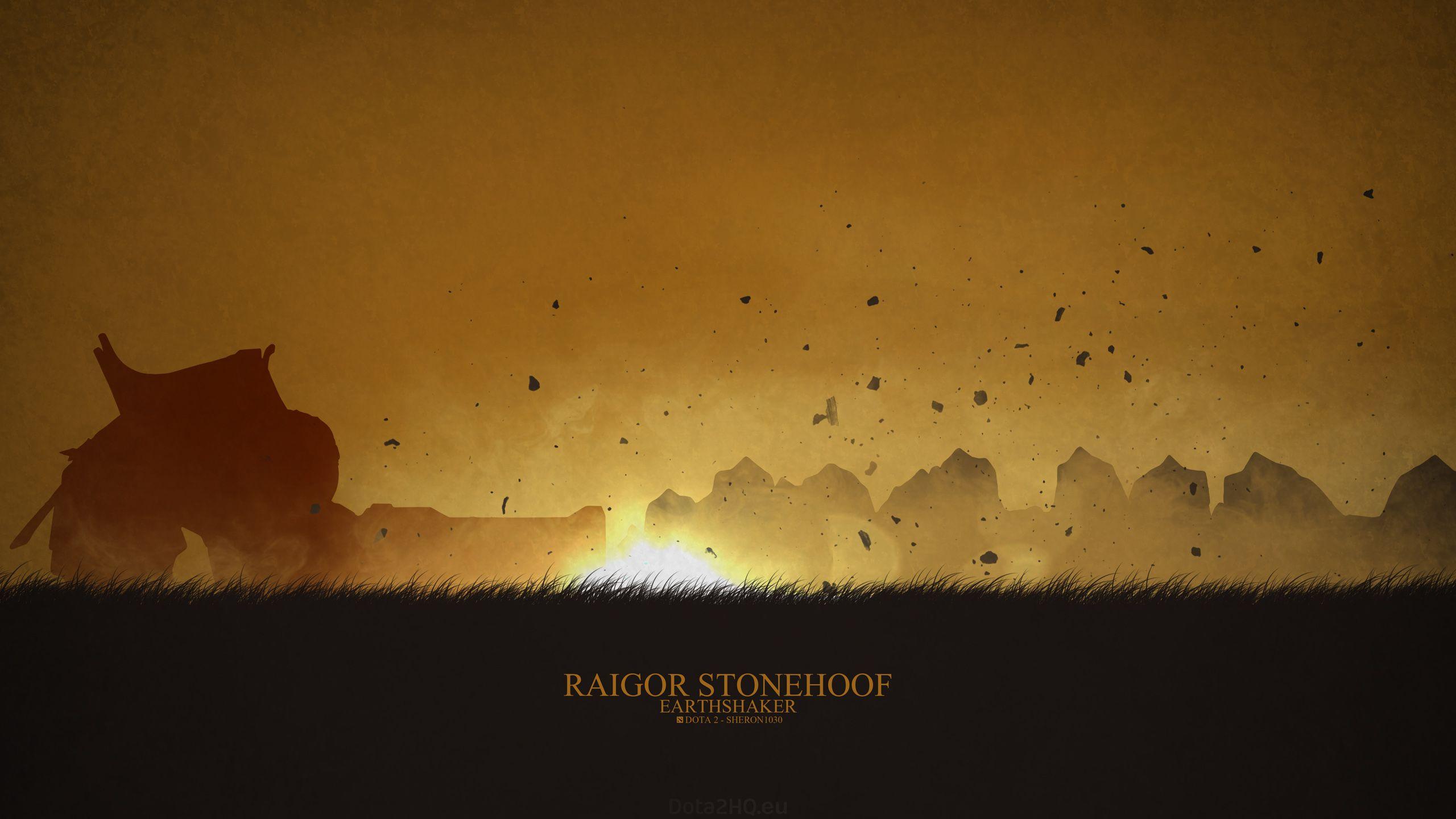 2560x1440 DOTA 2 Earthshaker (simple wallpaper) 2 Wallpaper