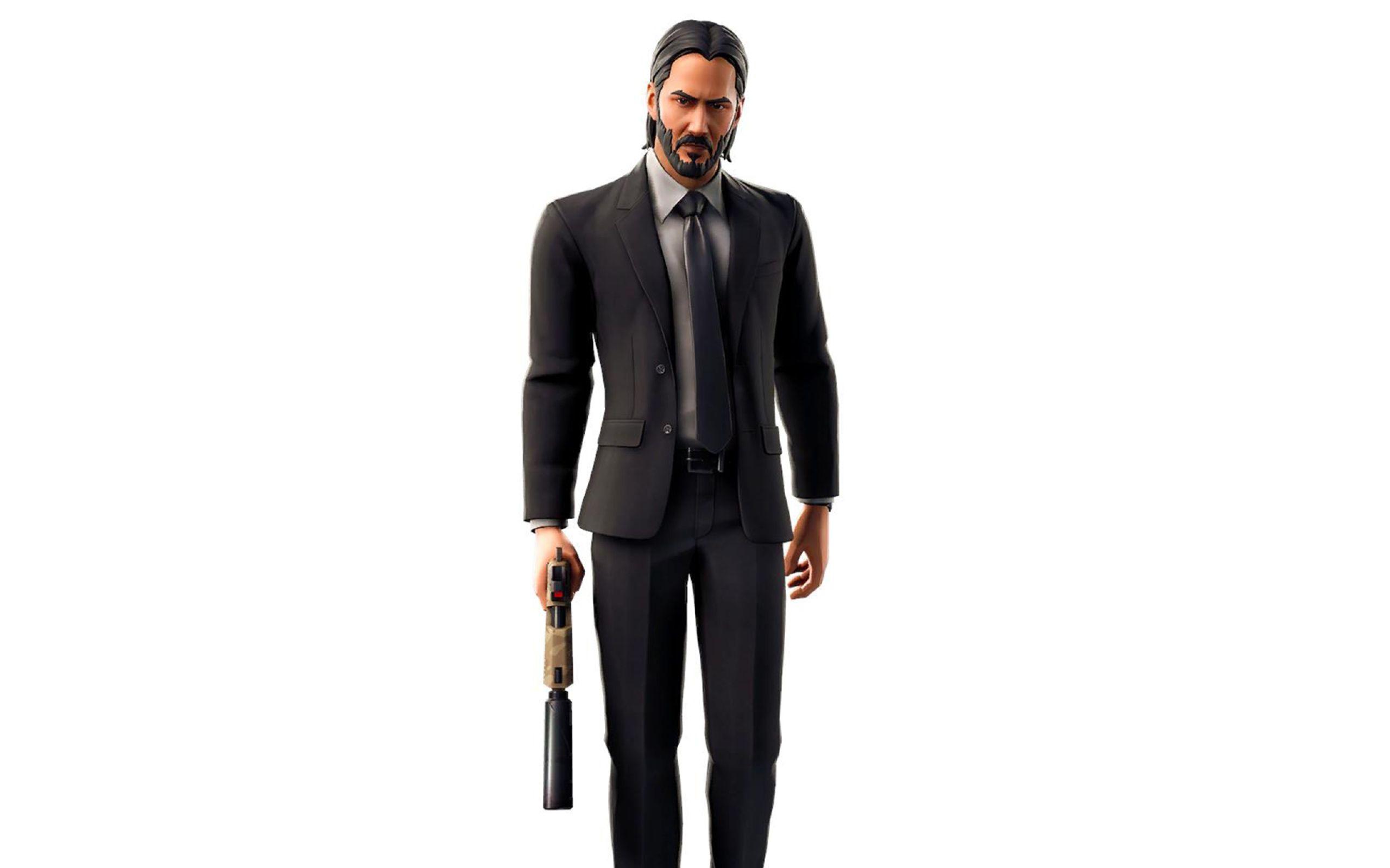 2560x1600 Fortnite John Wick Skin 2560x1600 Resolution Wallpaper