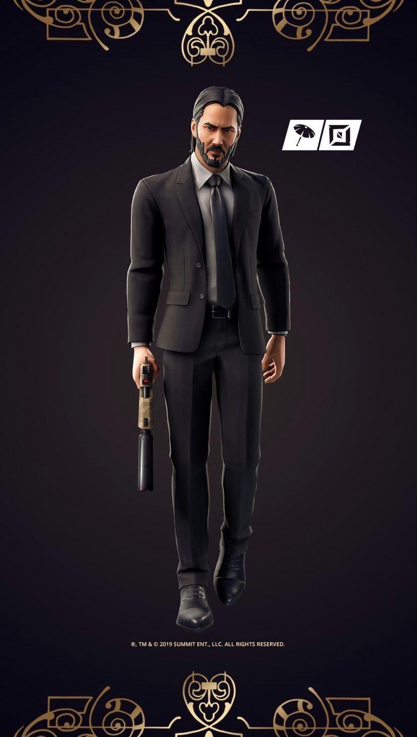 828x1461 John Wick. Epic games fortnite, Male portrait, Kings game